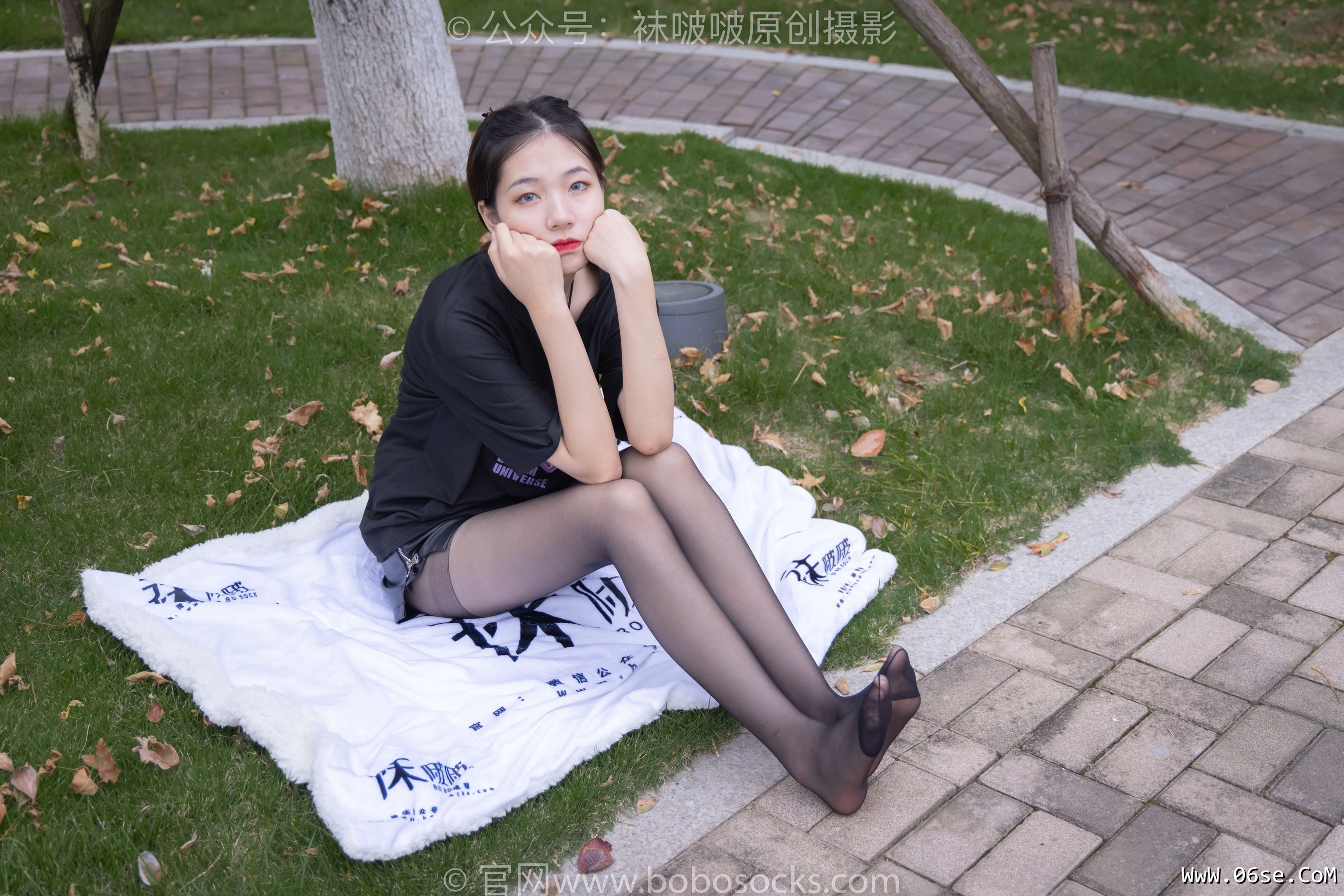 图片[5]-BoBoSocks袜啵啵 No.221 小甜豆-马丁靴、黑丝[133P]-六色网