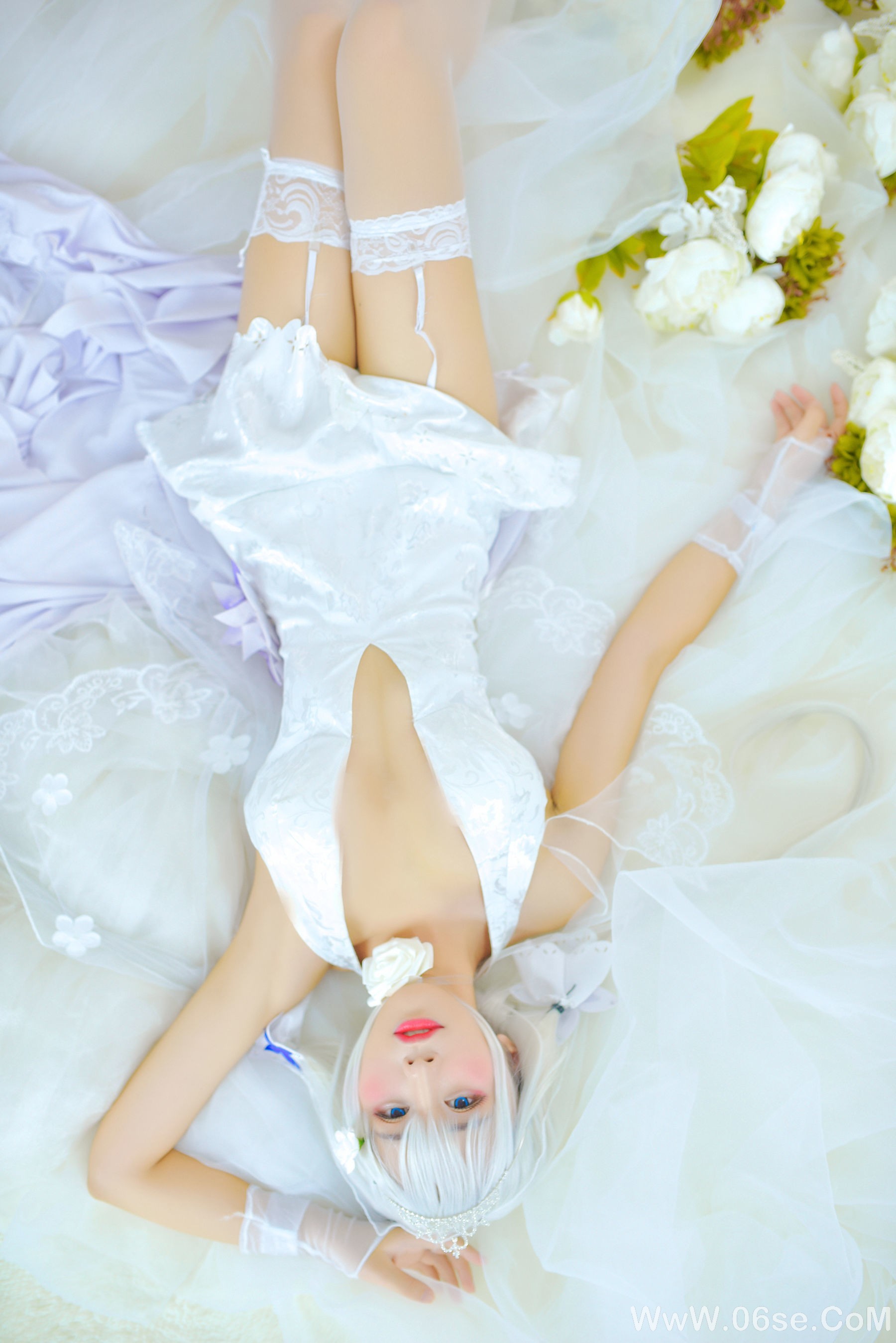 图片[20]-动漫博主九曲Jean 婚纱[22P]-六色网
