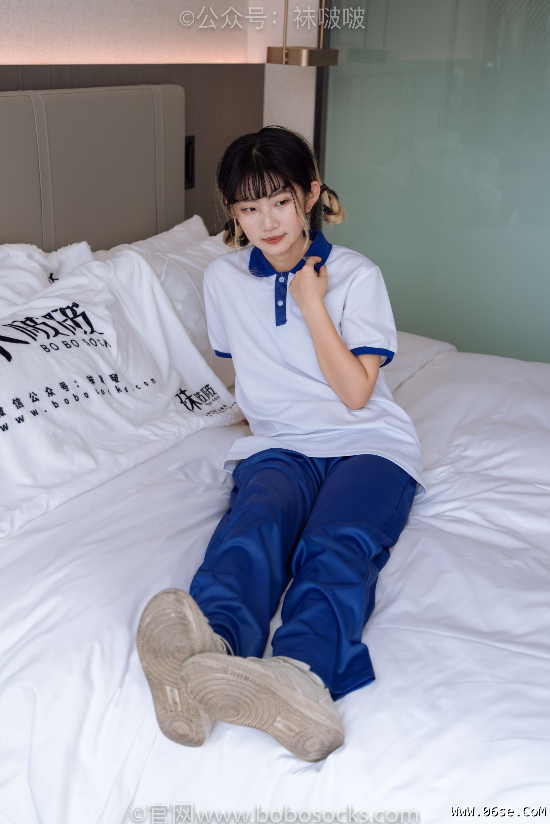 图片[25]-BoBoSocks袜啵啵 No.042 砂糖-校服、板鞋、白棉袜、油亮白丝[139P]-六色网