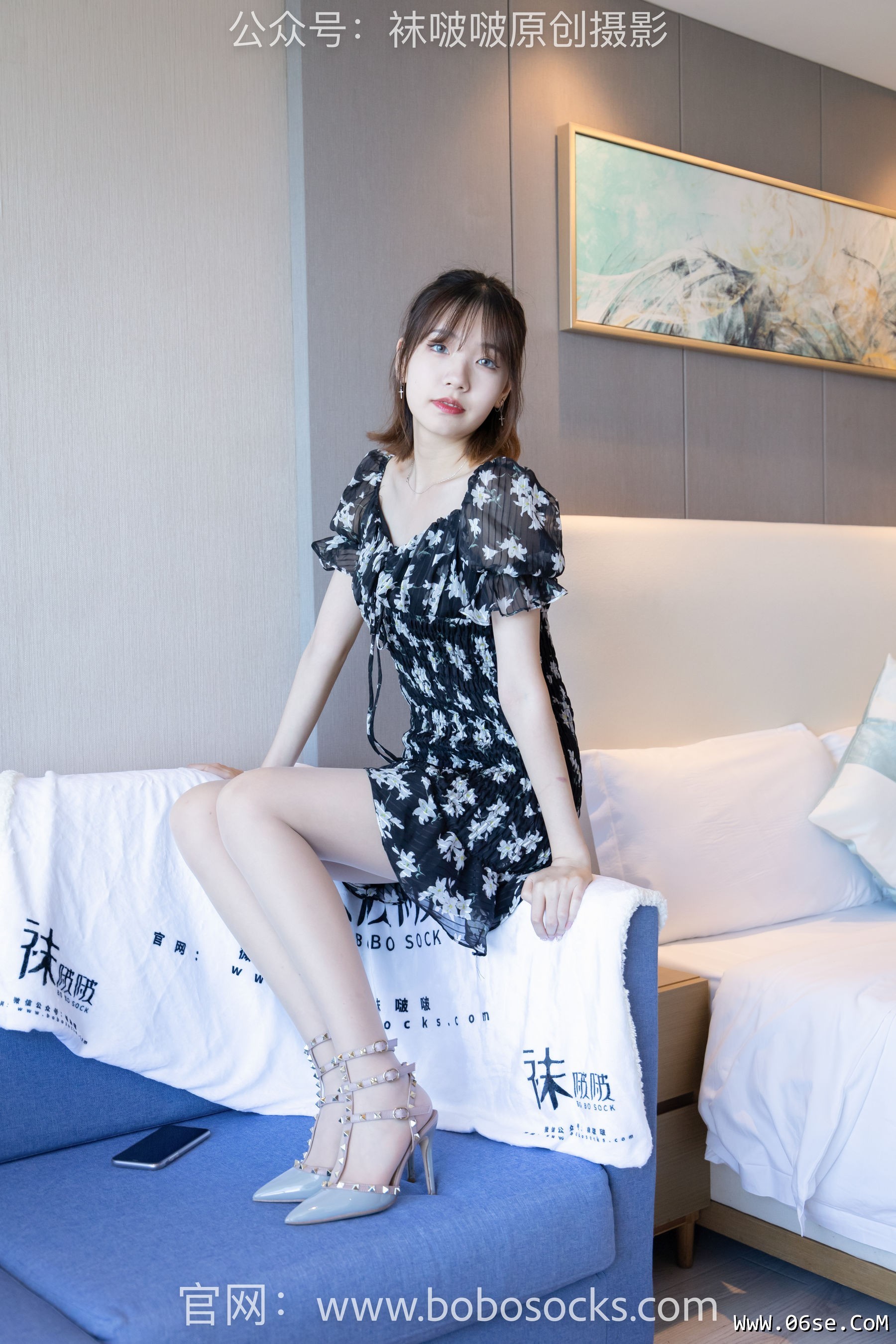 图片[78]-BoBoSocks袜啵啵 No.145 小甜豆-华伦天奴高跟鞋、肉丝[136P]-六色网
