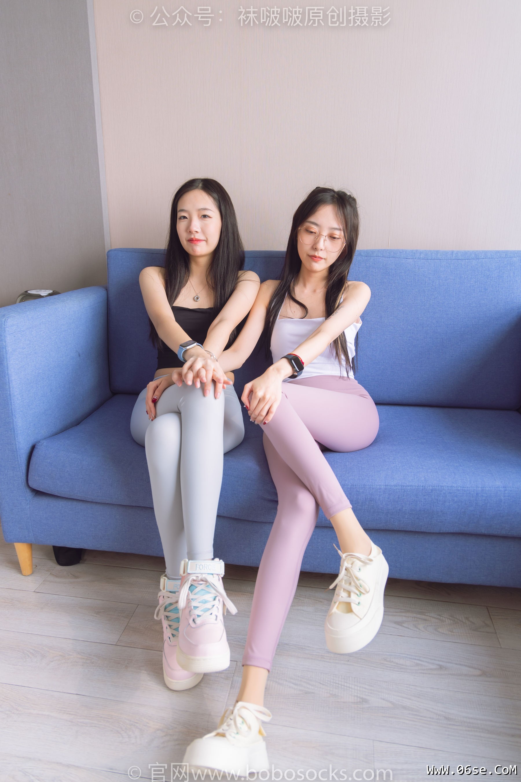 图片[72]-BoBoSocks袜啵啵 No.186 小甜豆稚予-瑜伽裤、运动鞋、肉丝[146P]-六色网