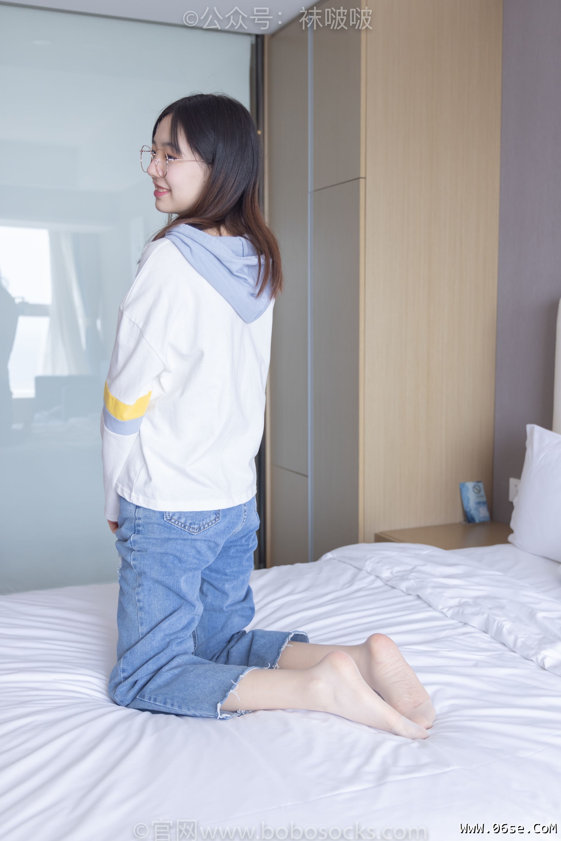 图片[92]-BoBoSocks袜啵啵 No.080 小甜豆-帆布鞋、白棉袜、肉丝[140P]-六色网