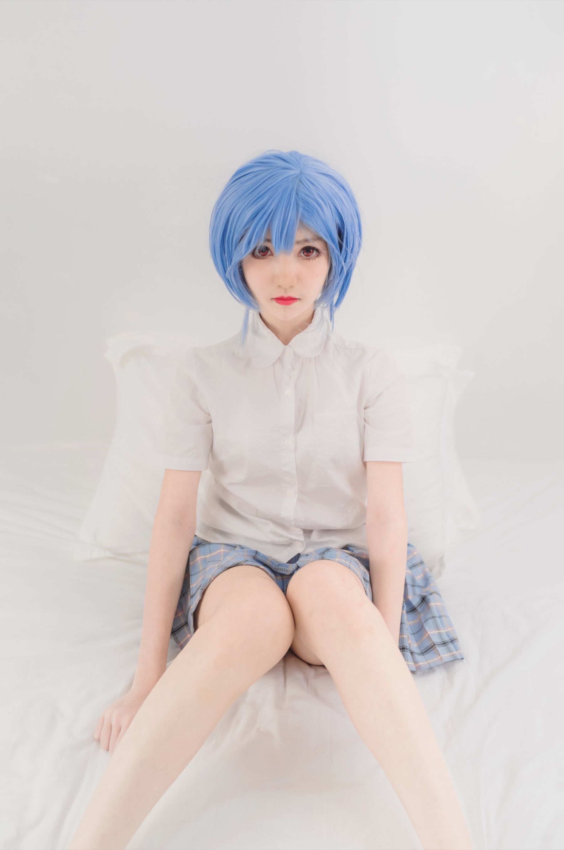 图片[6]-动漫博主南桃Momoko 绫波丽制服[23P]-六色网