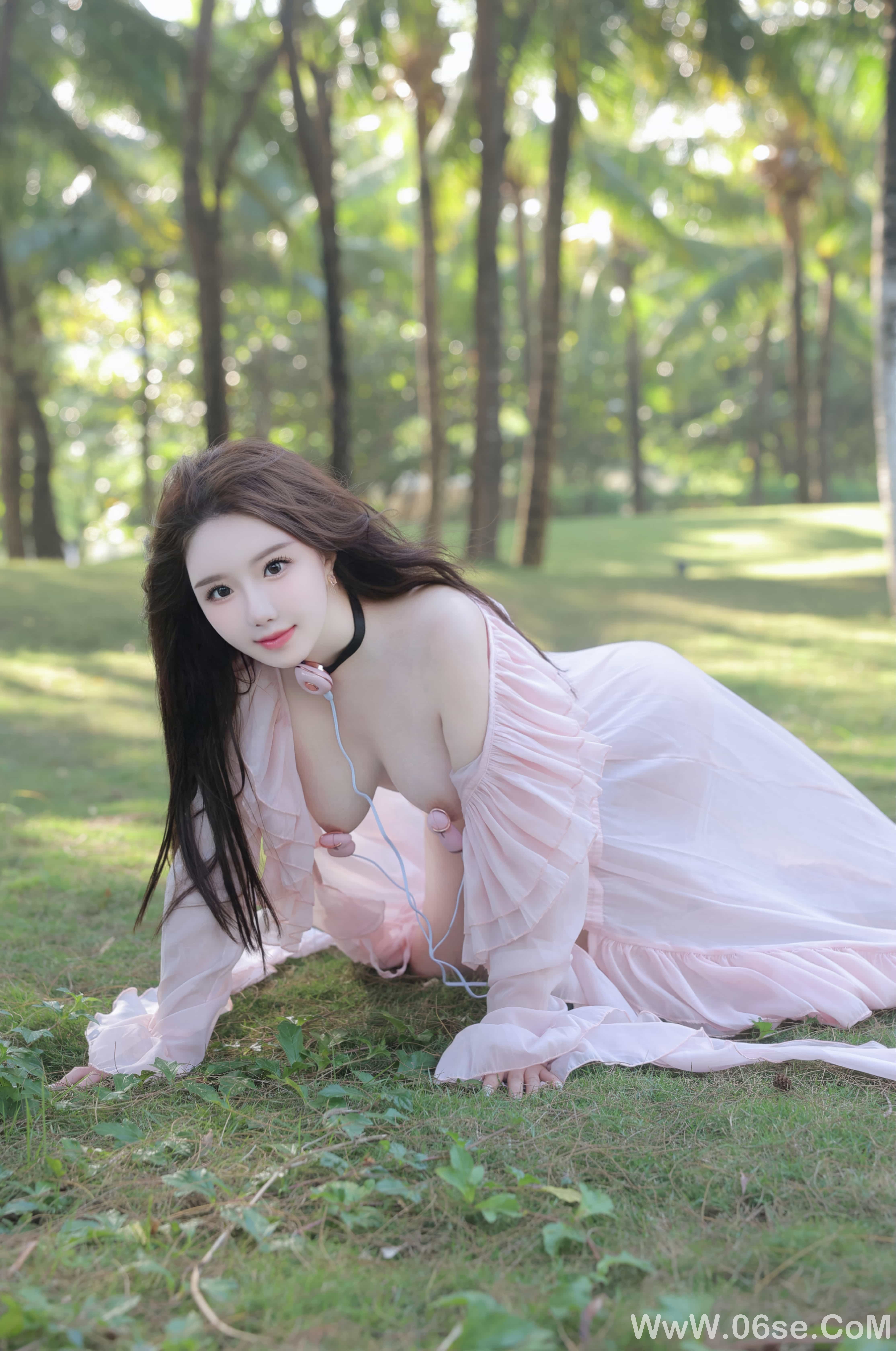 图片[2]-小薯条nienie – 内部私购- 粉色[60P]-六色网