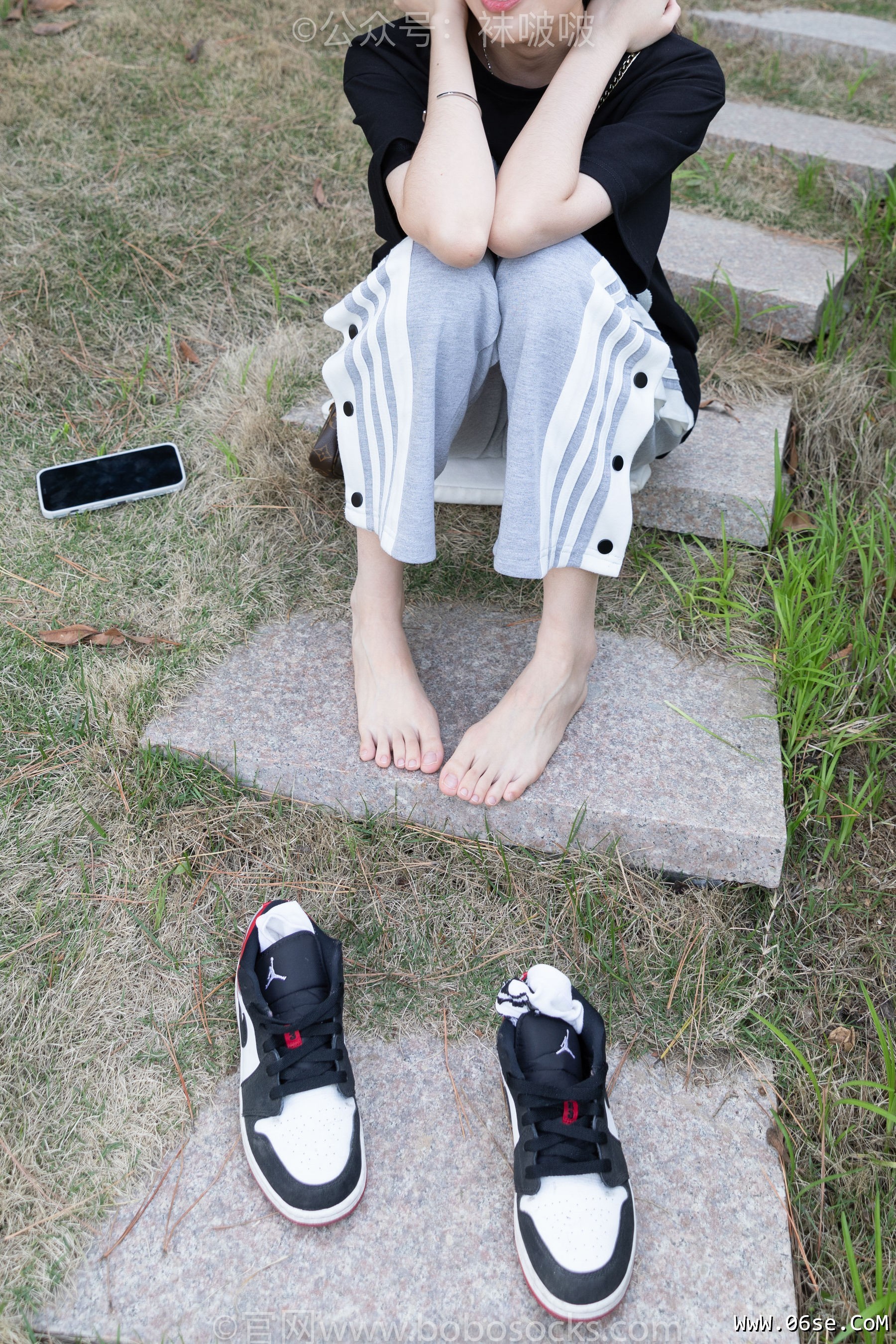 图片[103]-BoBoSocks袜啵啵 No.023 稚予-AJ、白色短棉袜、裸足[119P]-六色网