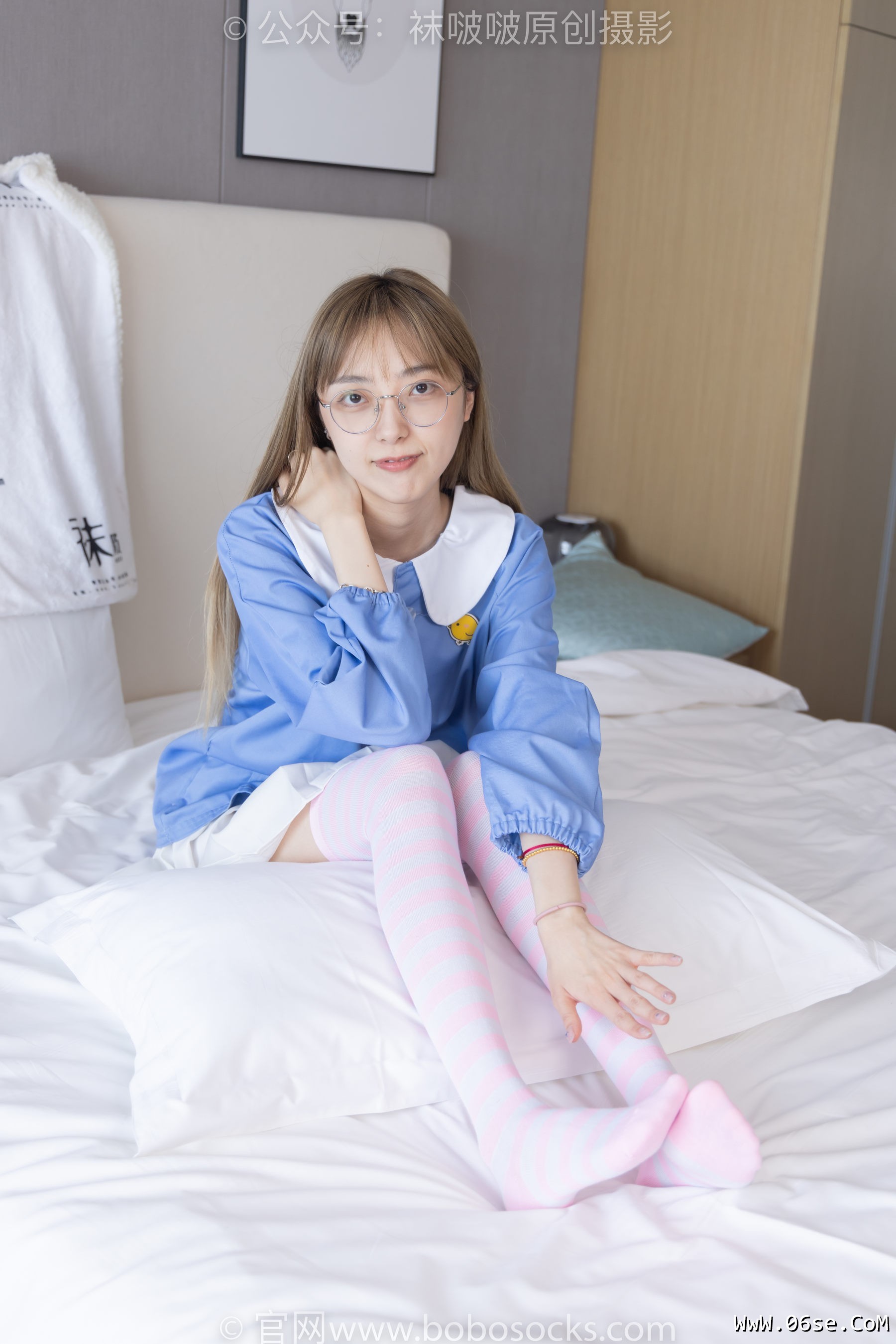 图片[144]-BoBoSocks袜啵啵 No.229 稚予-板鞋、皮鞋、两双大腿袜[155P]-六色网