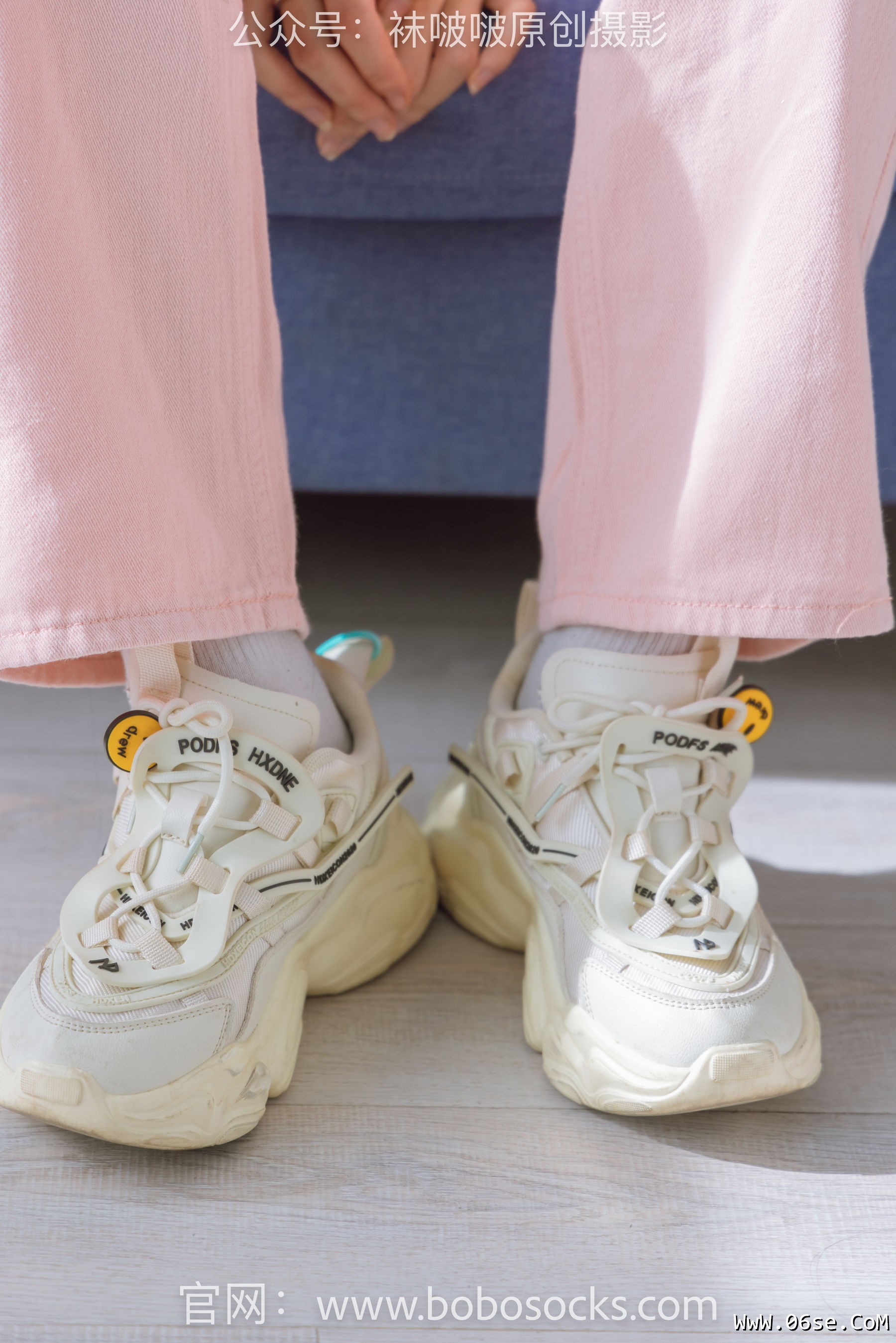 图片[62]-BoBoSocks袜啵啵 No.141 周周-运动鞋、白棉袜、裸足[140P]-六色网