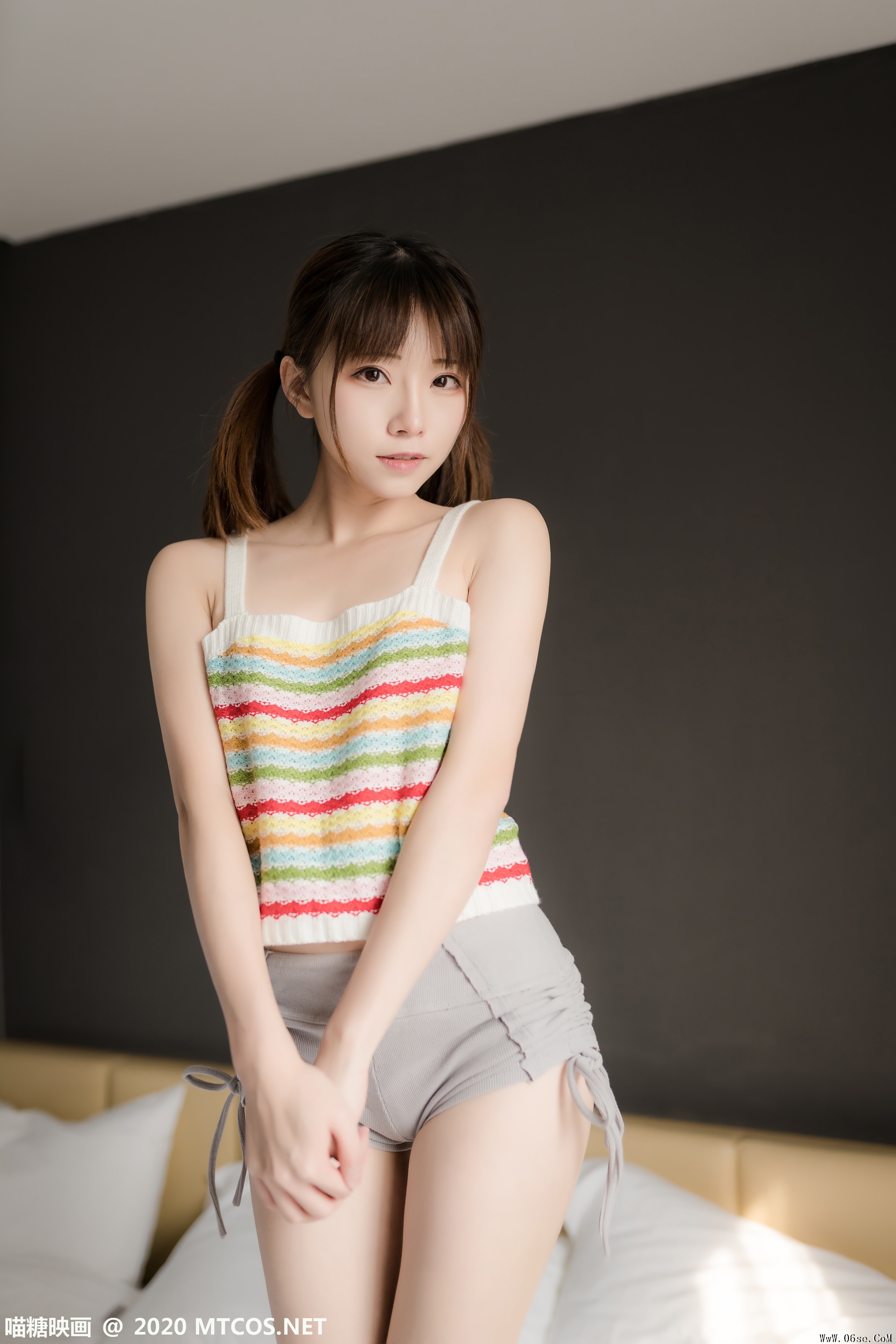 图片[20]-喵糖映画 VOL.161 邻家女孩[40P／138M]-六色网