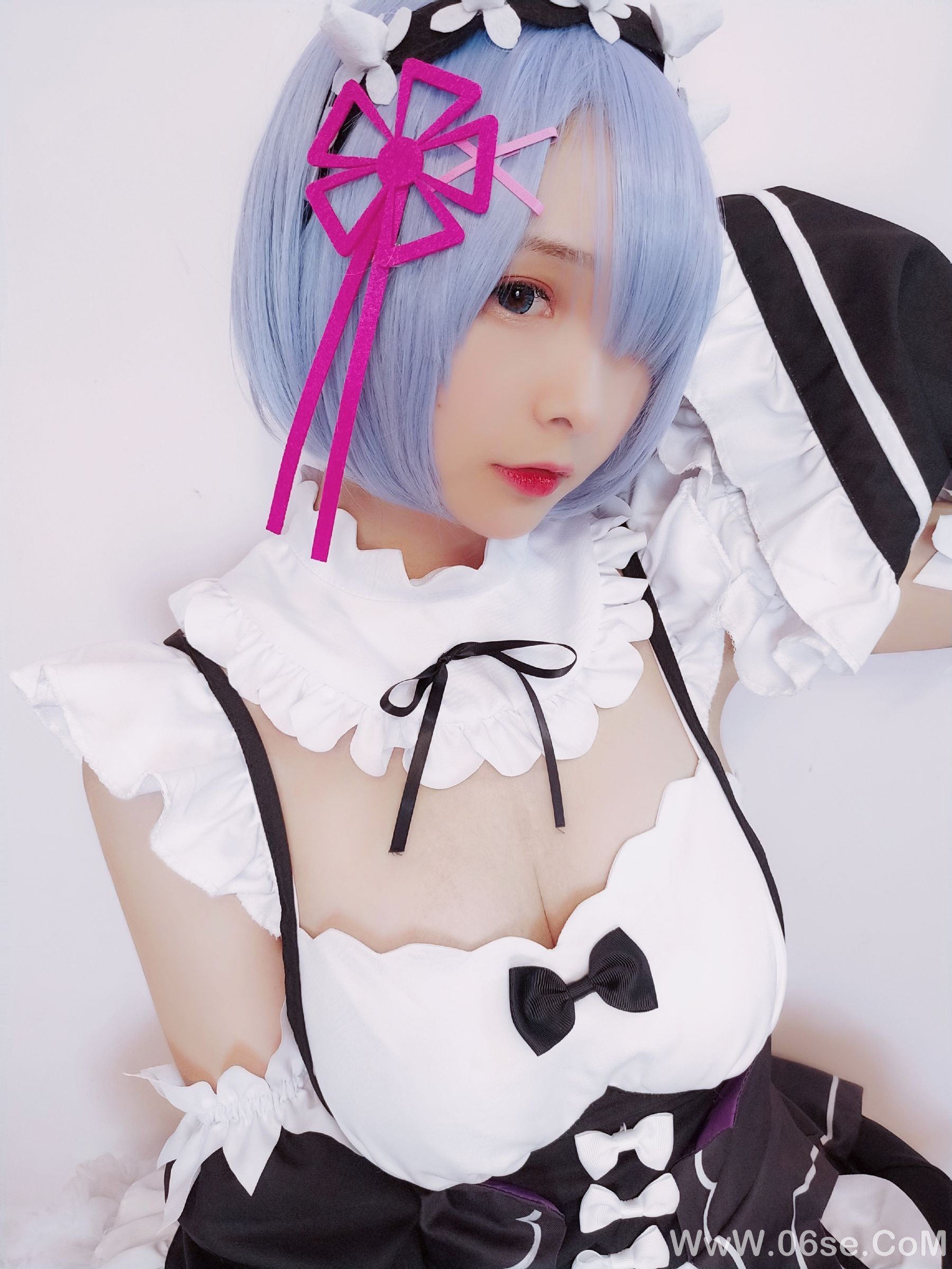 图片[27]-二次元美女古川kagura 蕾姆女仆[33P]-六色网