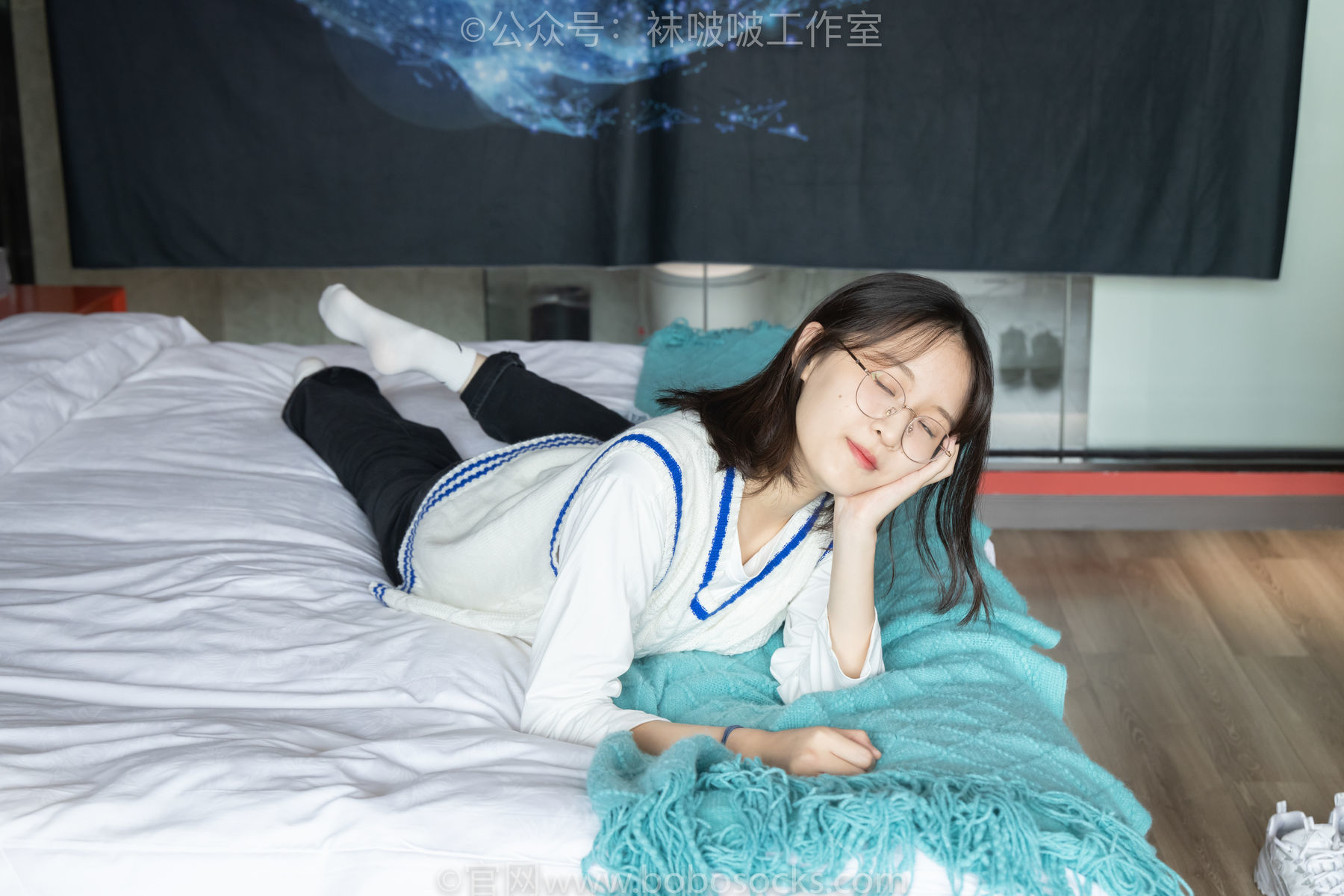 图片[72]-BoBoSocks袜啵啵 积分限定作品007 熊熊-运动鞋、白棉袜、裸足[134P]-六色网