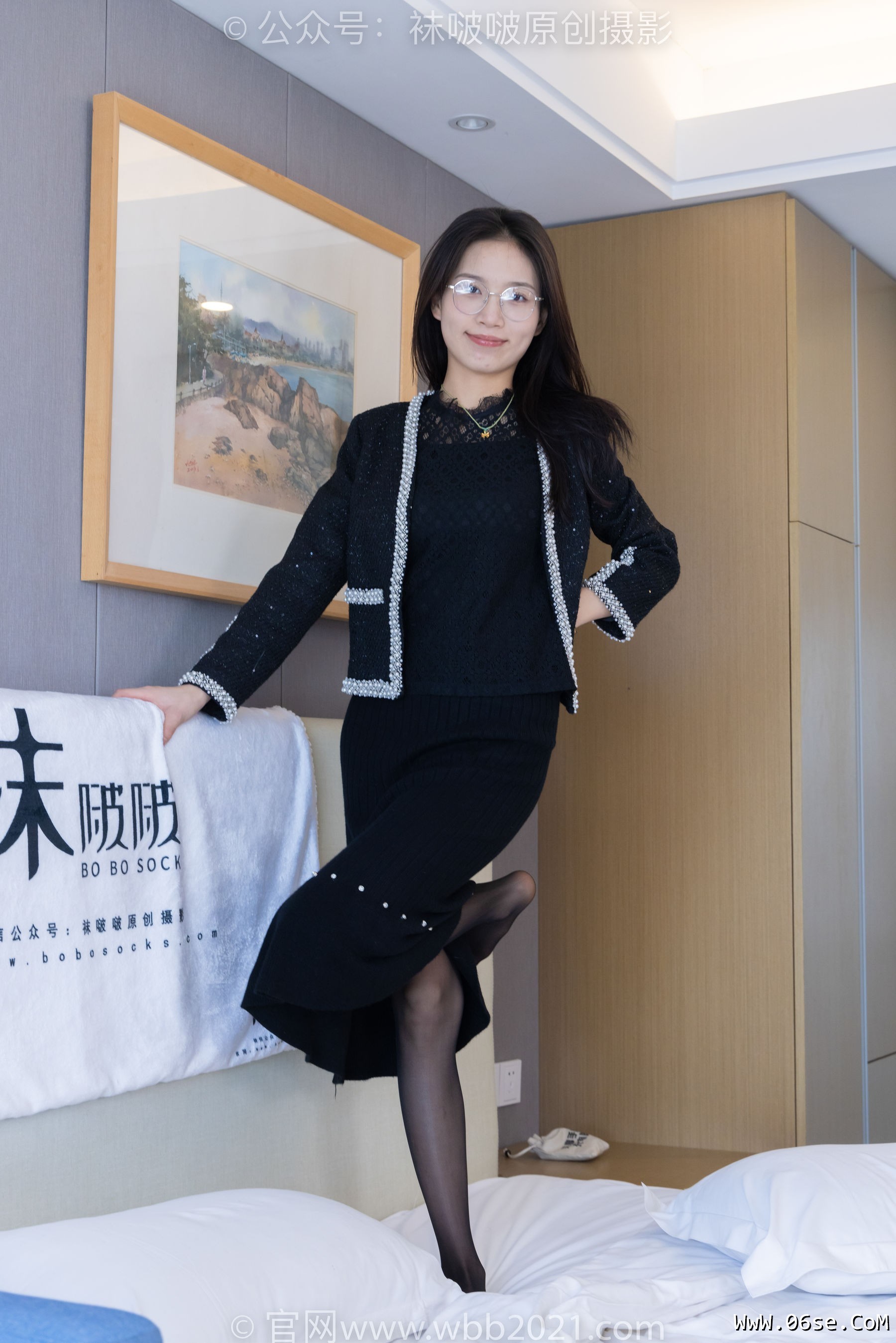 图片[22]-BoBoSocks袜啵啵 No.425 芝士 -高跟鞋、板鞋、肉丝、黑丝[155P]-六色网