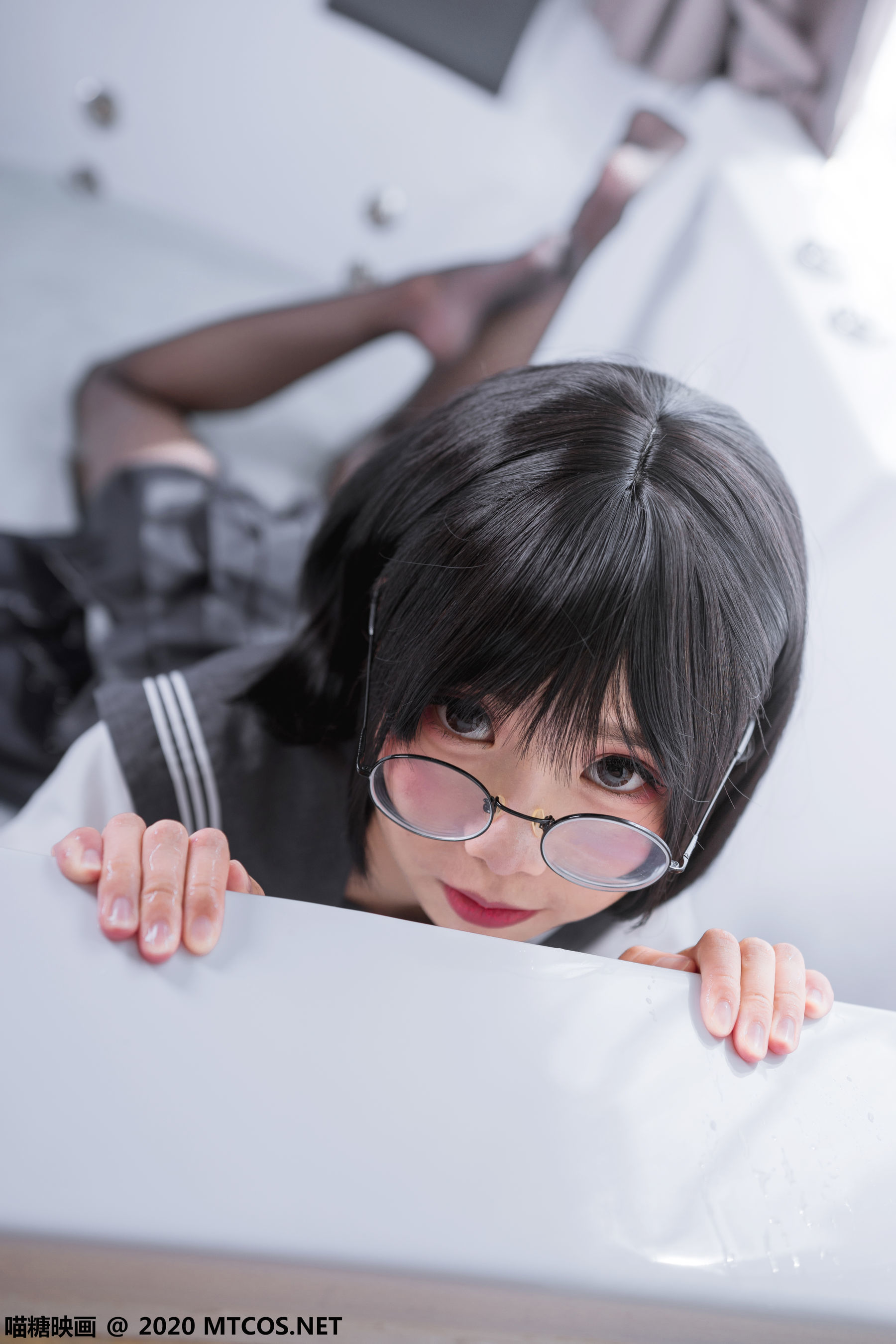 图片[14]-[喵糖映画] JKL.017 黑丝JK制服 [21P]-六色网