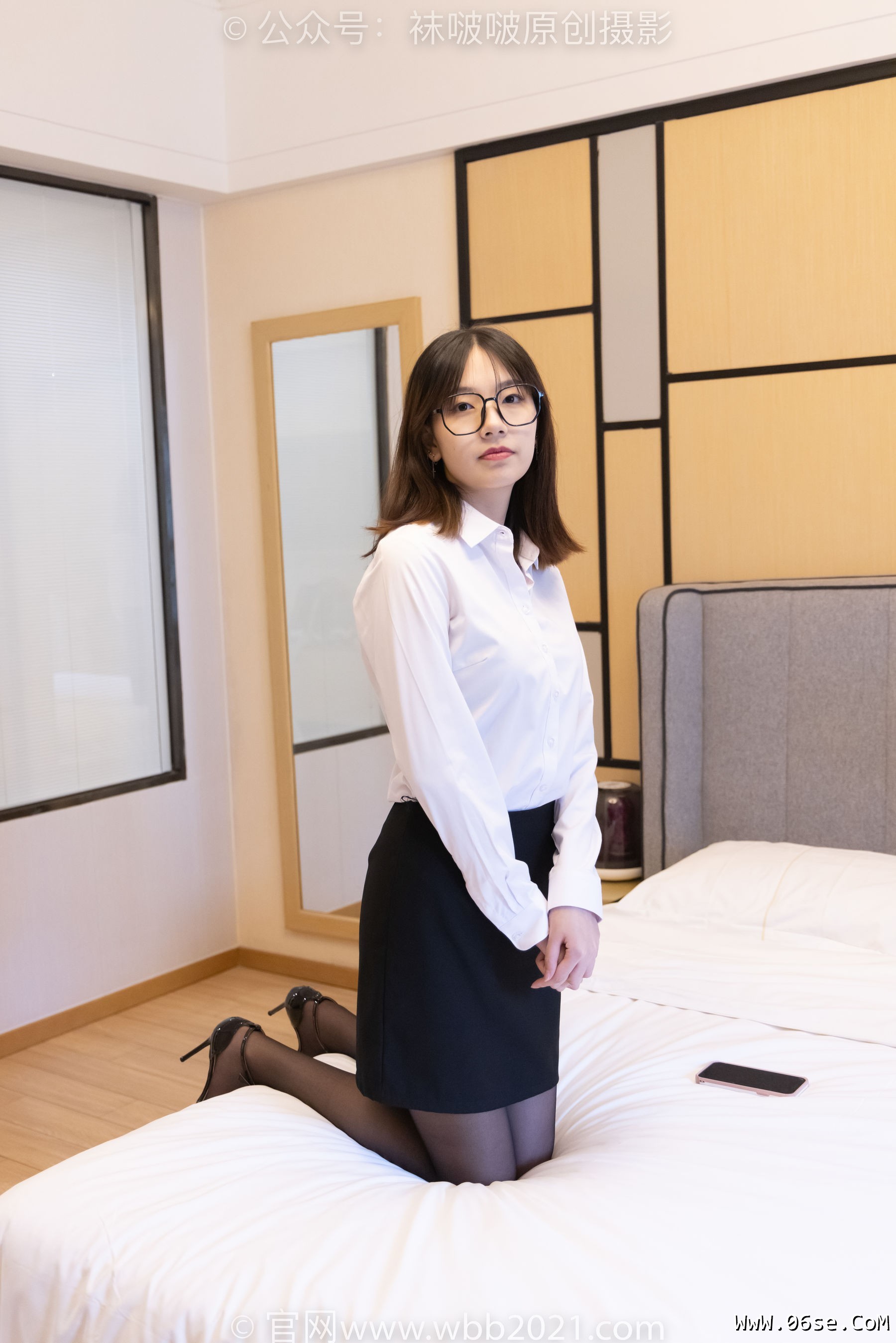 图片[58]-BoBoSocks袜啵啵 No.244 小甜豆 -高跟鞋、黑丝、ol制服[134P]-六色网
