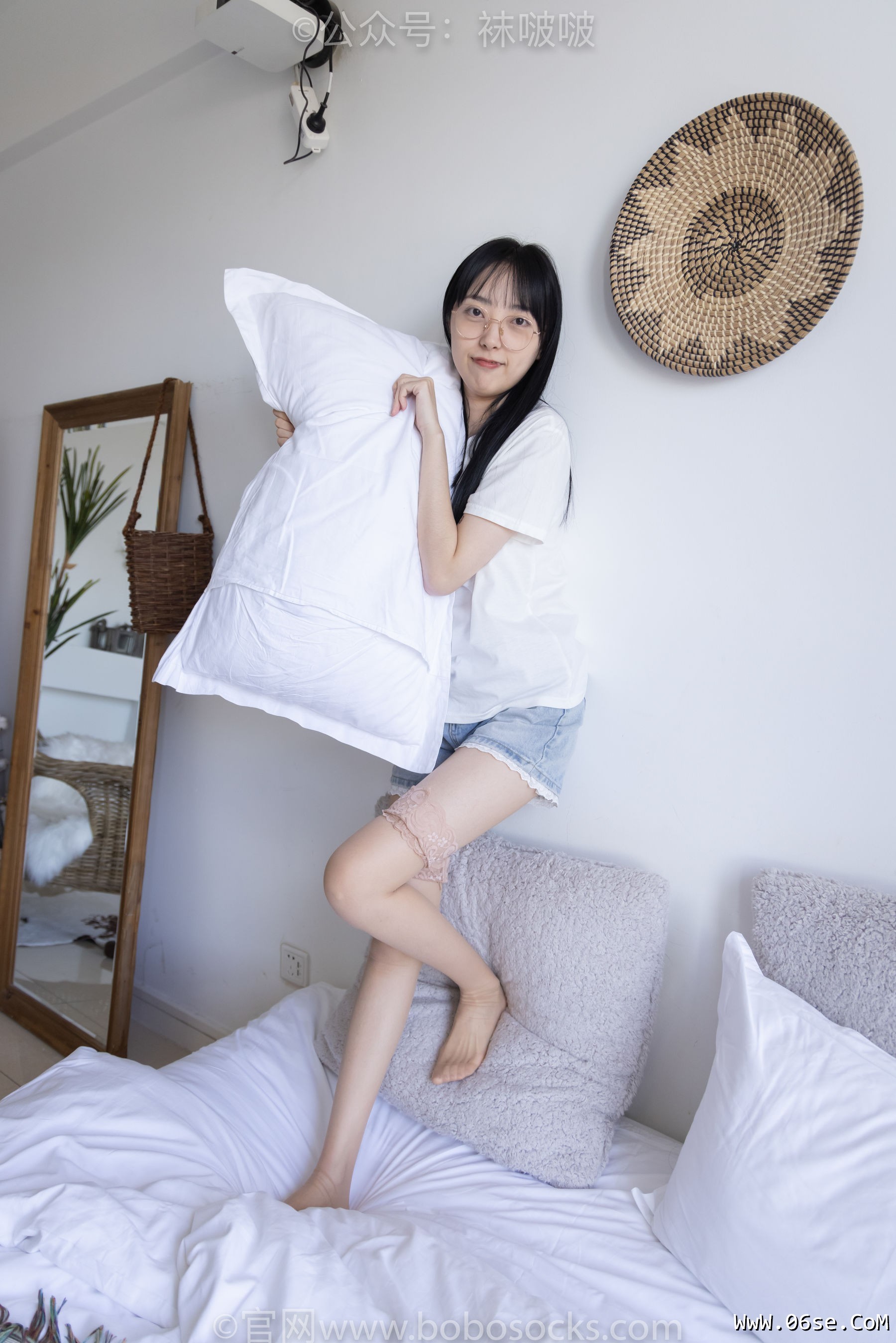 图片[90]-BoBoSocks袜啵啵 No.086 稚予-平底鞋、过膝肉丝[130P]-六色网