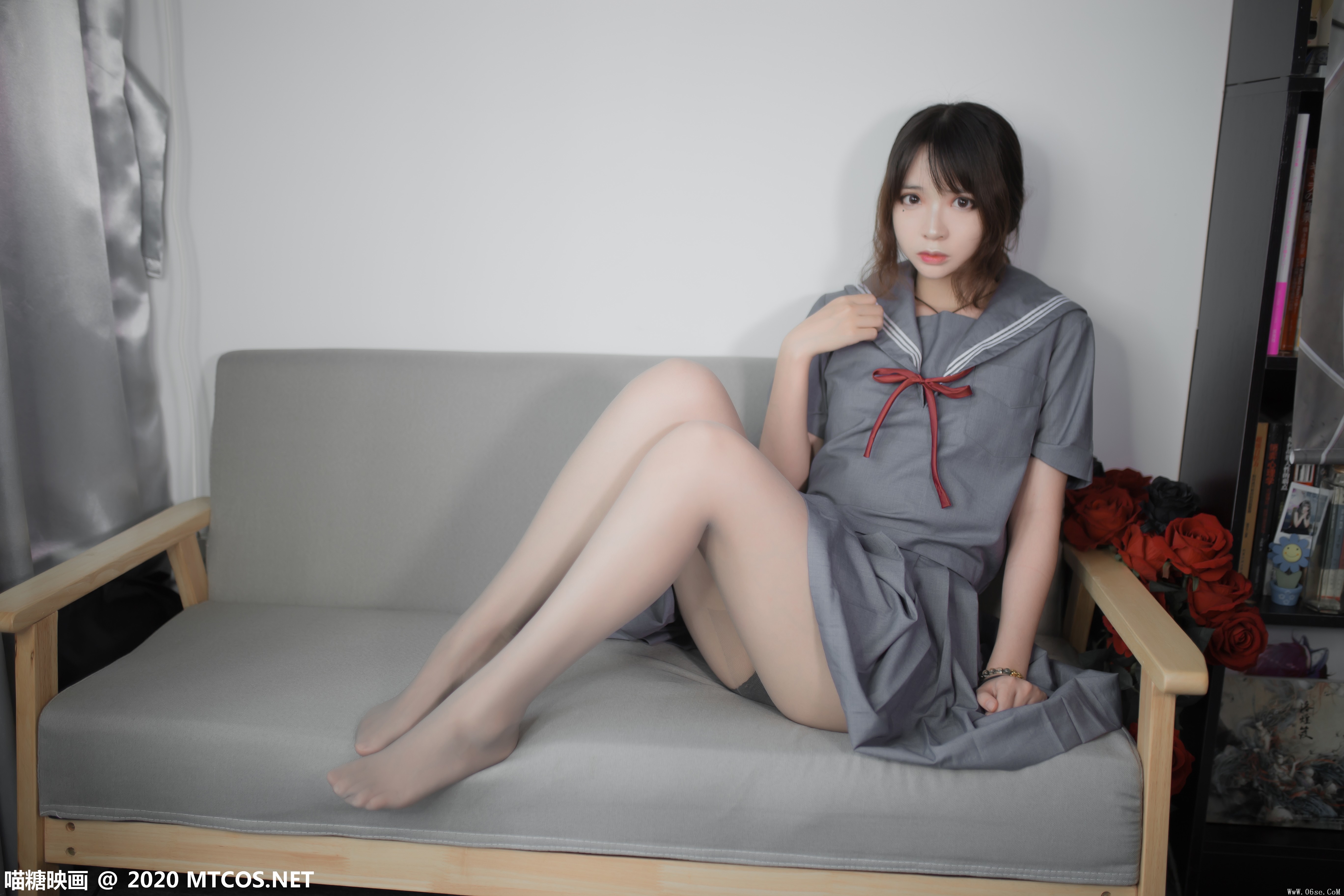 图片[4]-喵糖映画 VOL.295 制服学妹 [34P-260MB]-六色网