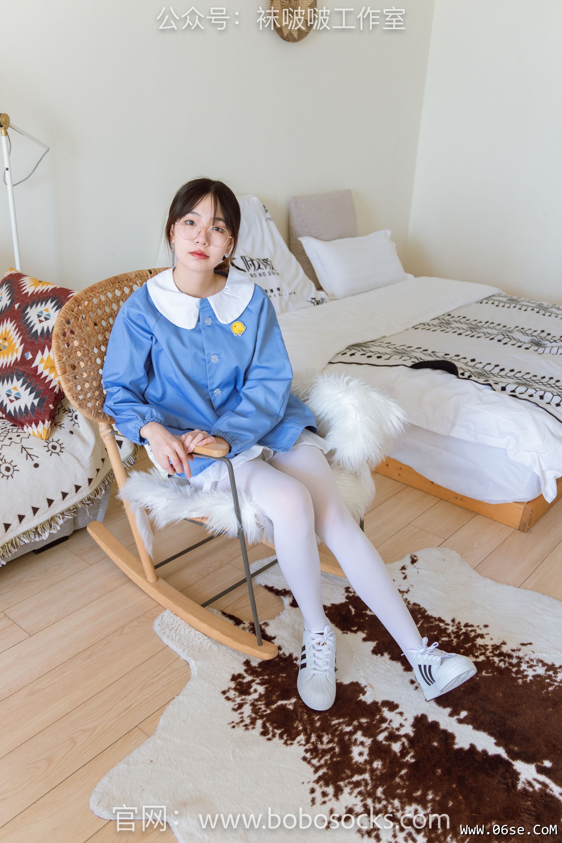 图片[25]-BoBoSocks袜啵啵 No.093 小甜豆-贝壳头、厚白丝[132P]-六色网