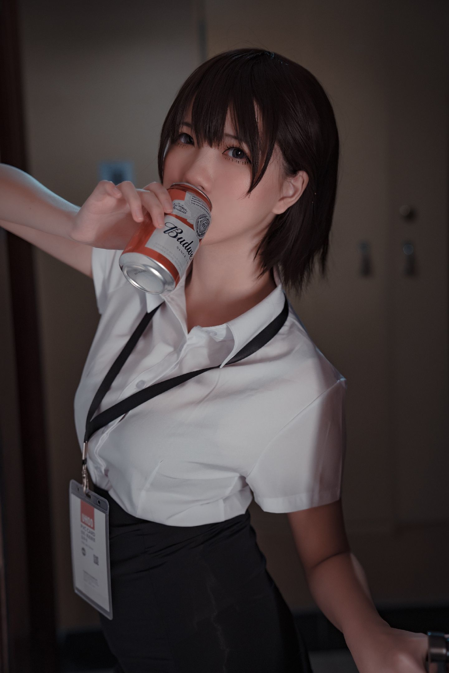 图片[30]-鬼马少女阿薰kaOri 黑丝OL[39P]-六色网