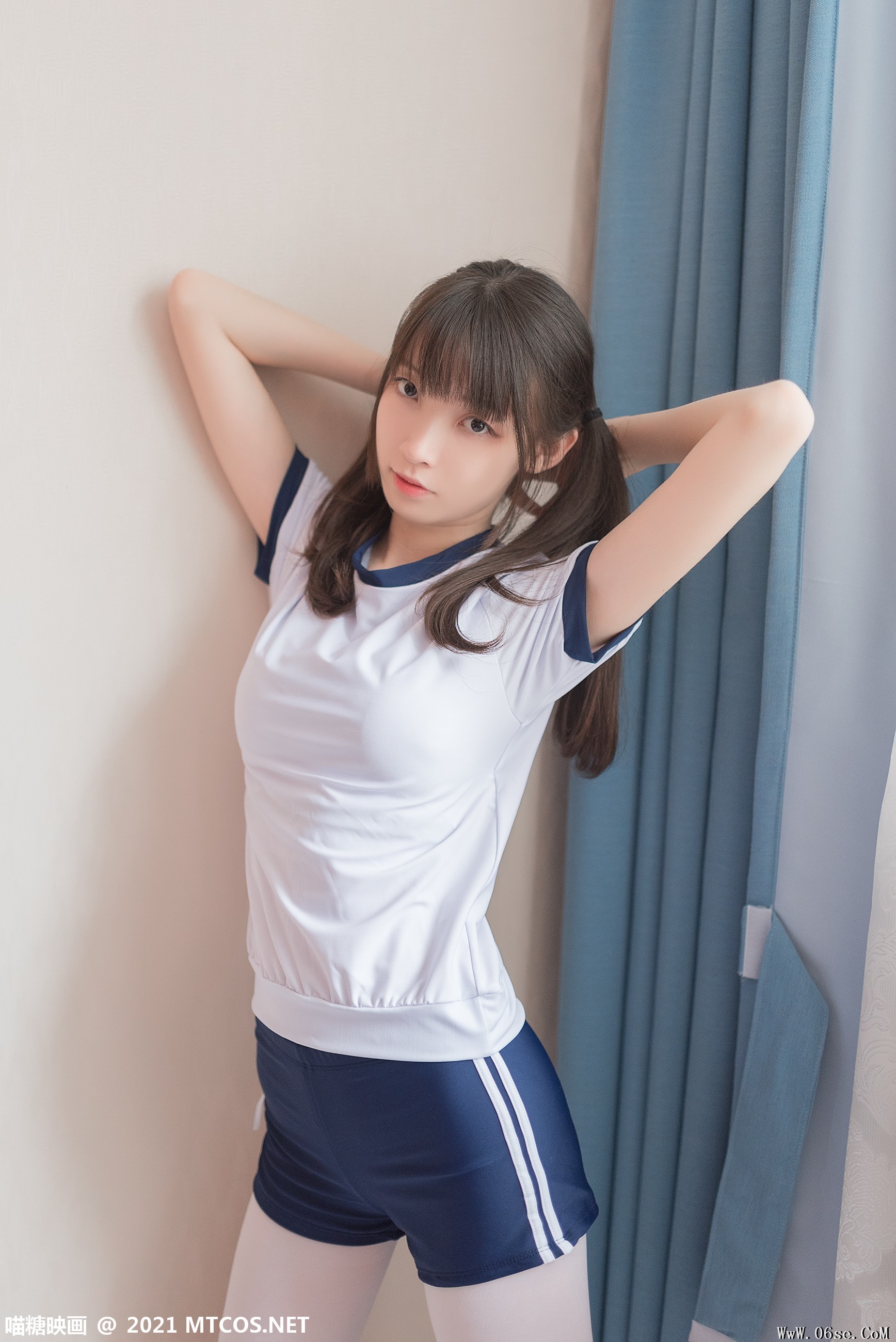 图片[47]-喵糖映画 VOL.353 体操服[50P／101MB]-六色网