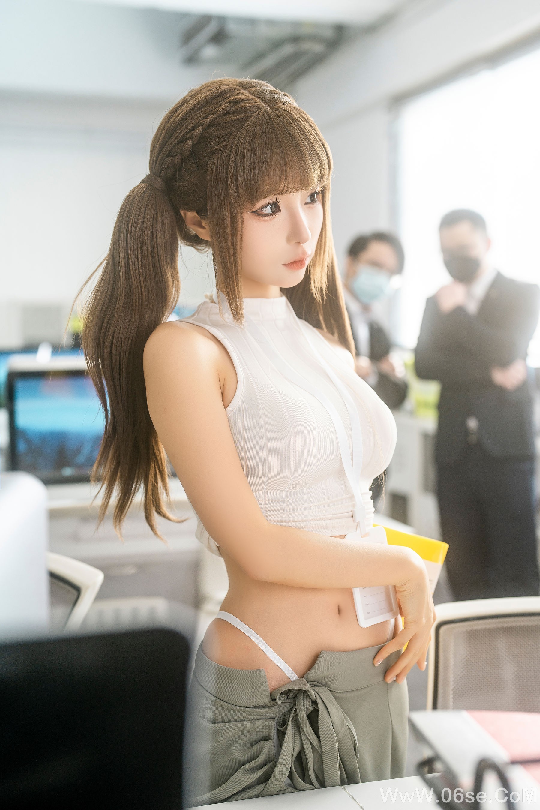图片[4]-动漫博主蠢沫沫 – 工作时间[98P]-六色网