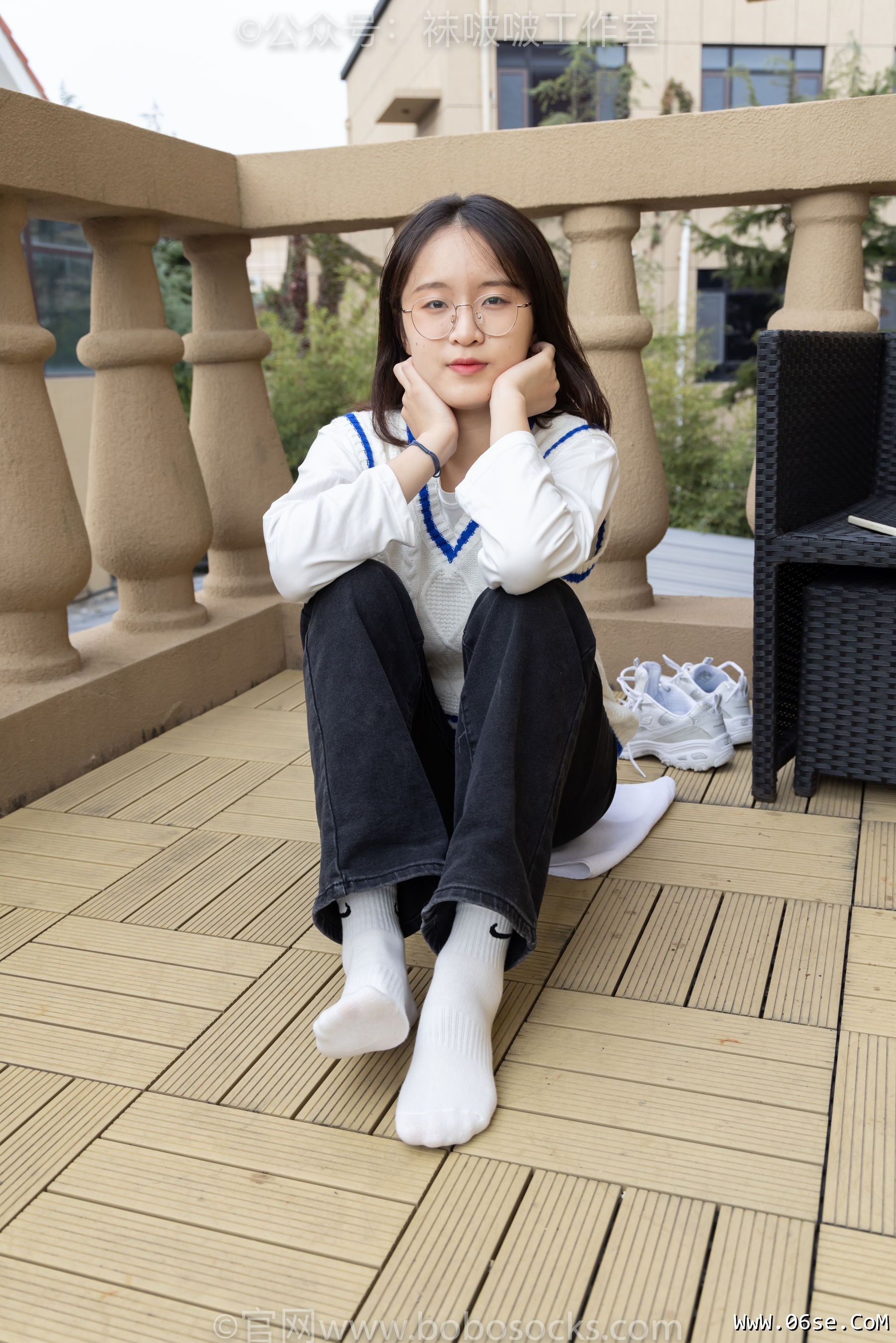 图片[57]-BoBoSocks袜啵啵 积分限定作品007 熊熊-运动鞋、白棉袜、裸足[134P]-六色网