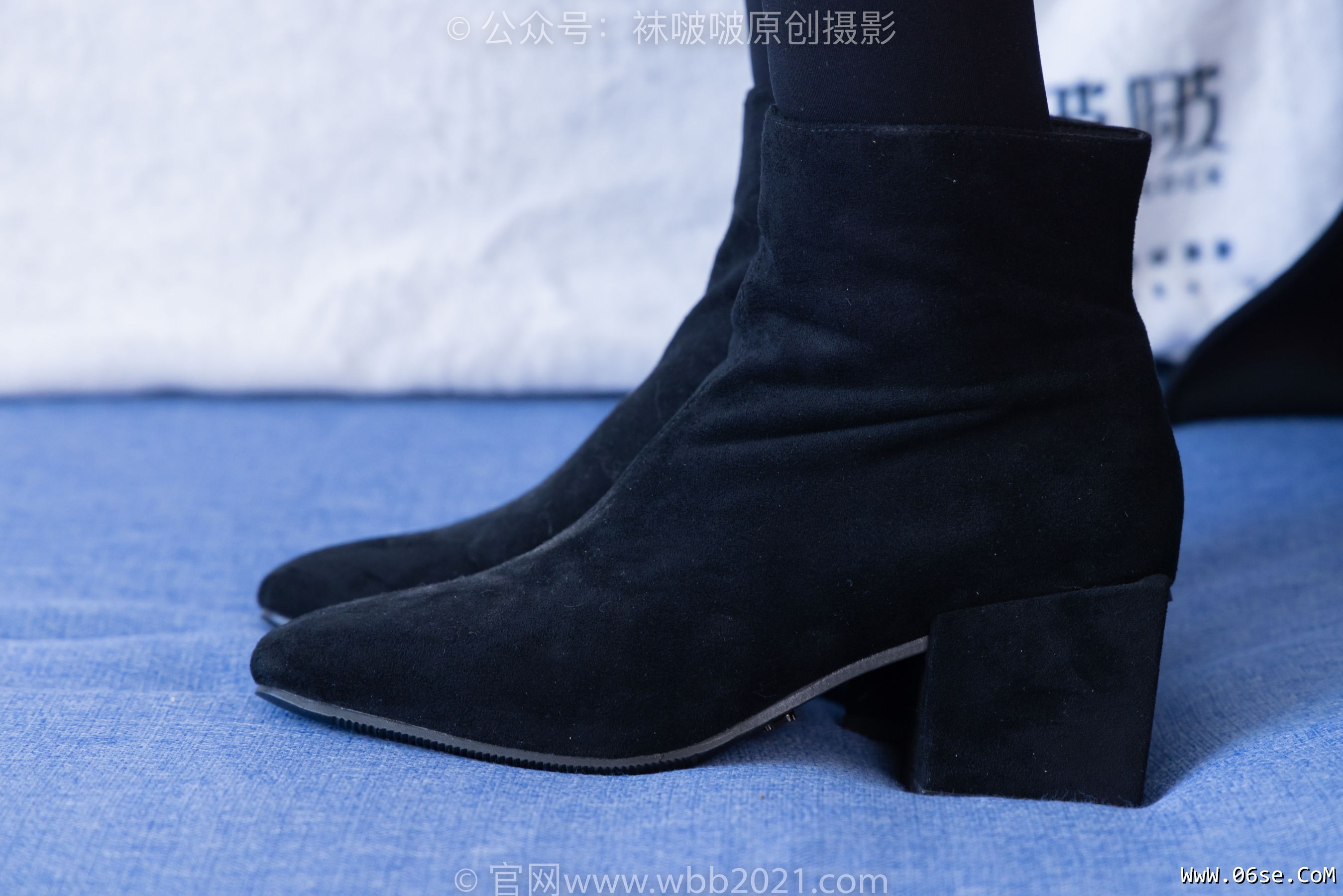 图片[58]-BoBoSocks袜啵啵 No.365 芝士 -短靴、平底鞋、厚黑丝、厚灰丝[140P]-六色网