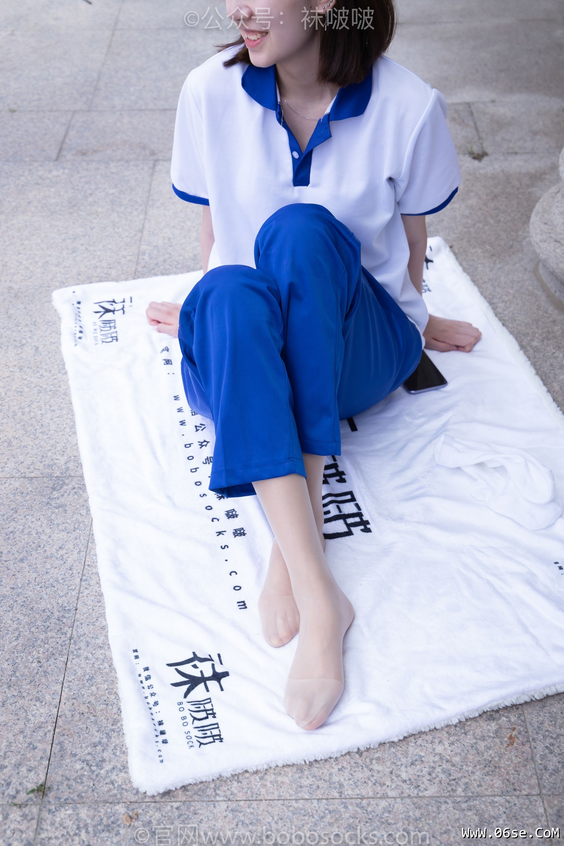 图片[105]-BoBoSocks袜啵啵 No.022 小甜豆-校服、贝壳头、白棉袜、肉丝[140P]-六色网