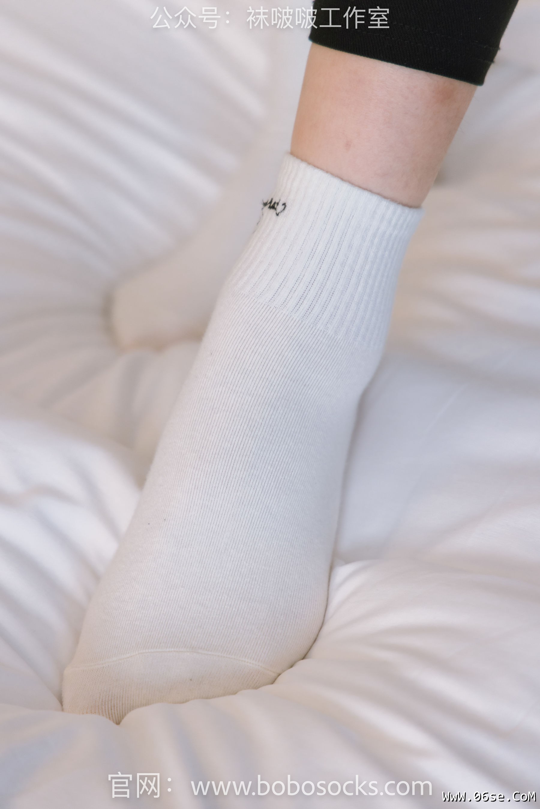 图片[19]-BoBoSocks袜啵啵 No.122 小淳-高跟长靴、白棉袜、裸足[149P]-六色网