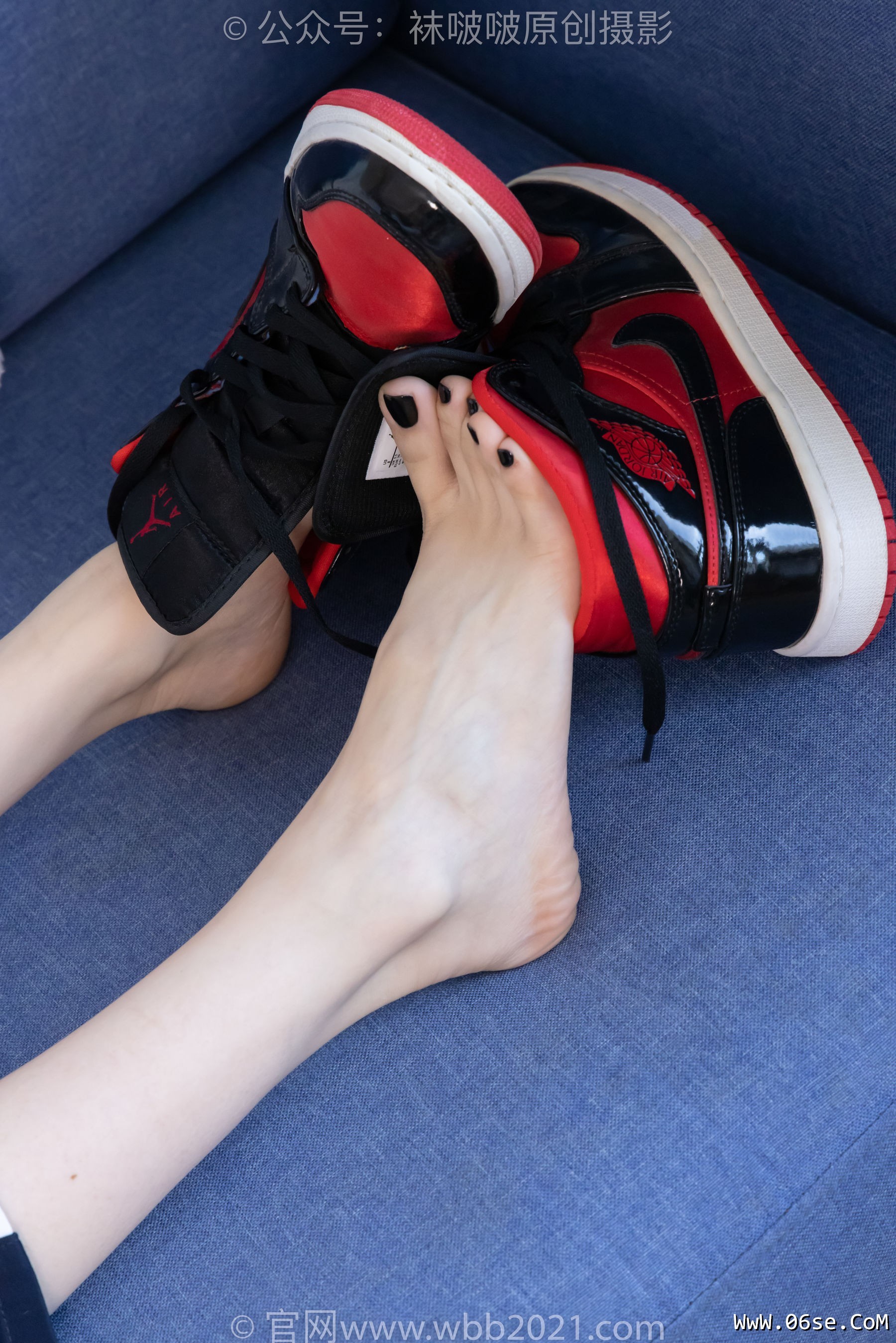 图片[52]-BoBoSocks袜啵啵 No.398 稚予 -板鞋、白船袜、裸足、裸足[150P]-六色网