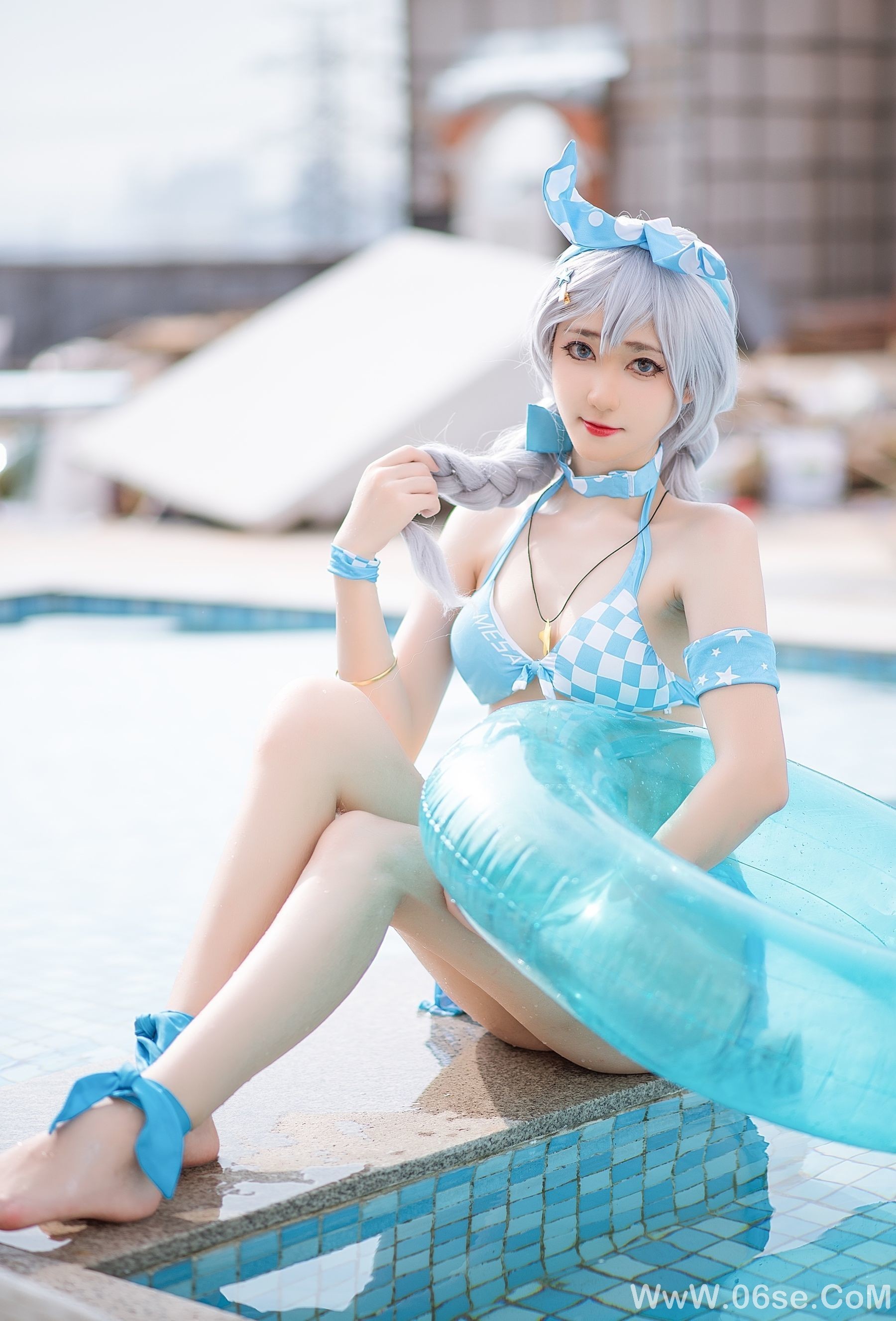 图片[2]-动漫博主南桃Momoko 琪亚娜泳装[15P]-六色网