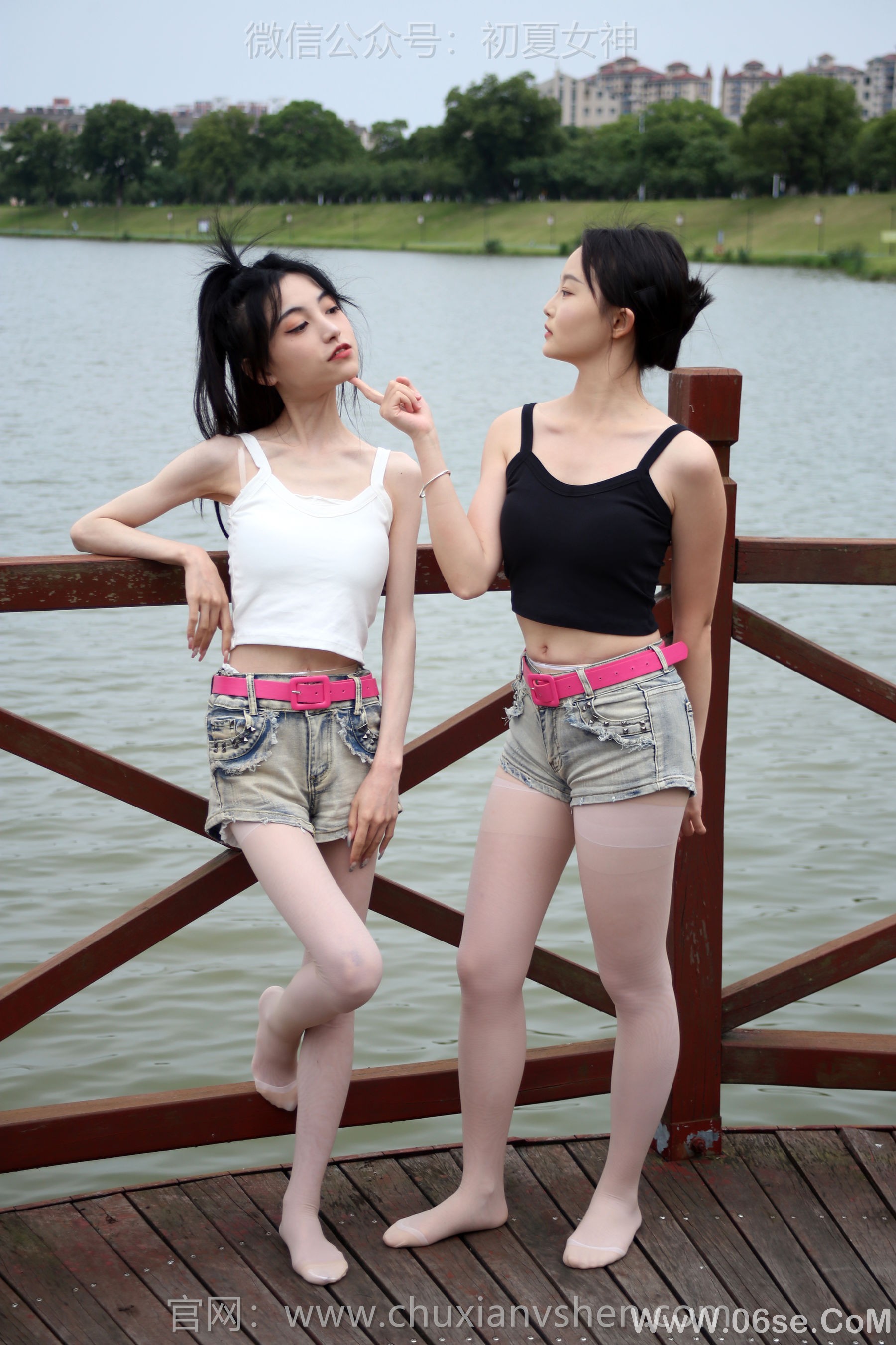 图片[106]-初夏女神 No.252 柒柒&双双 光彩照人[130P]-六色网