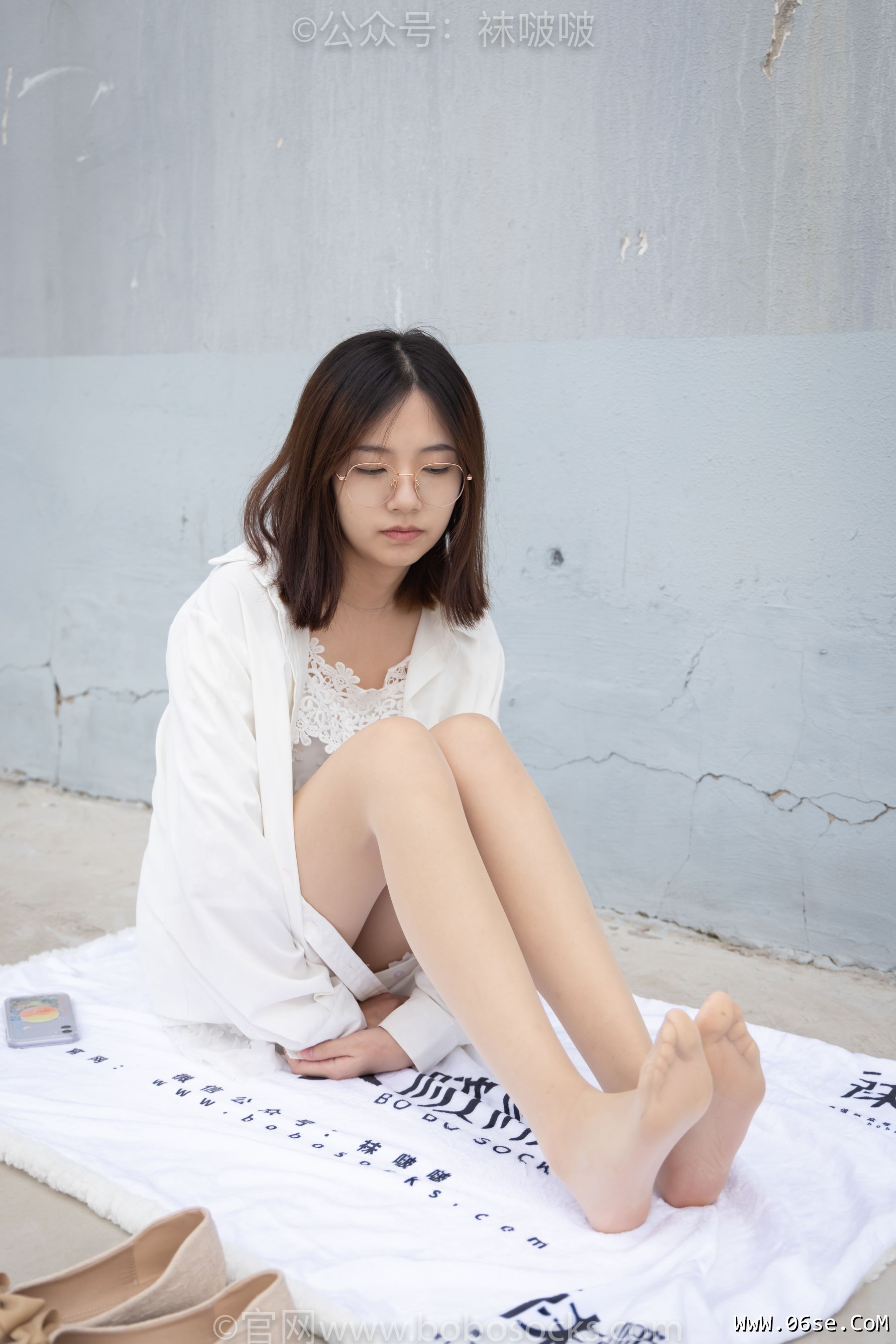 图片[52]-BoBoSocks袜啵啵 No.048 小甜豆-平底鞋、肉丝[146P]-六色网