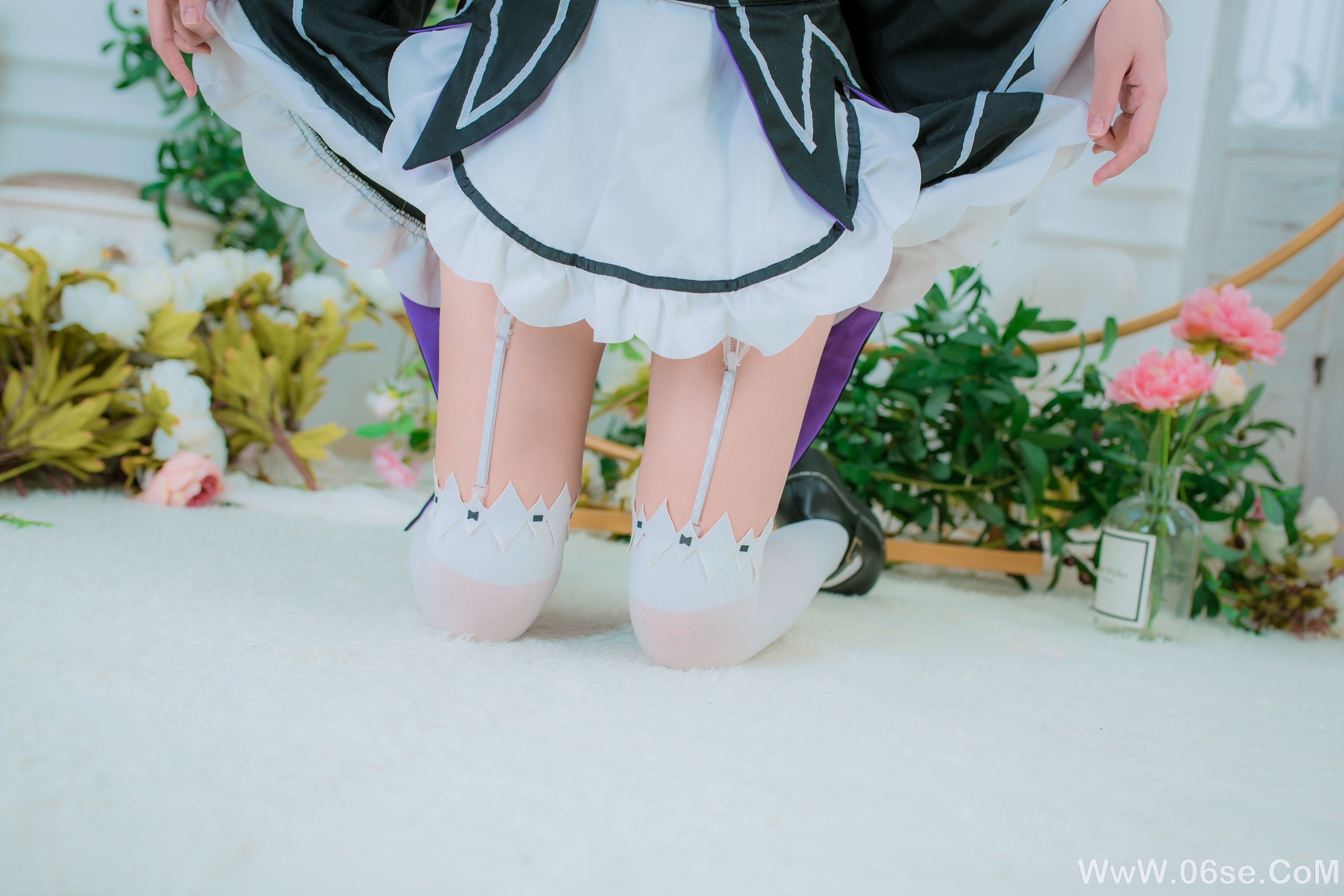 图片[33]-人气Coser二佐Nisa 蕾姆女仆[33P]-六色网