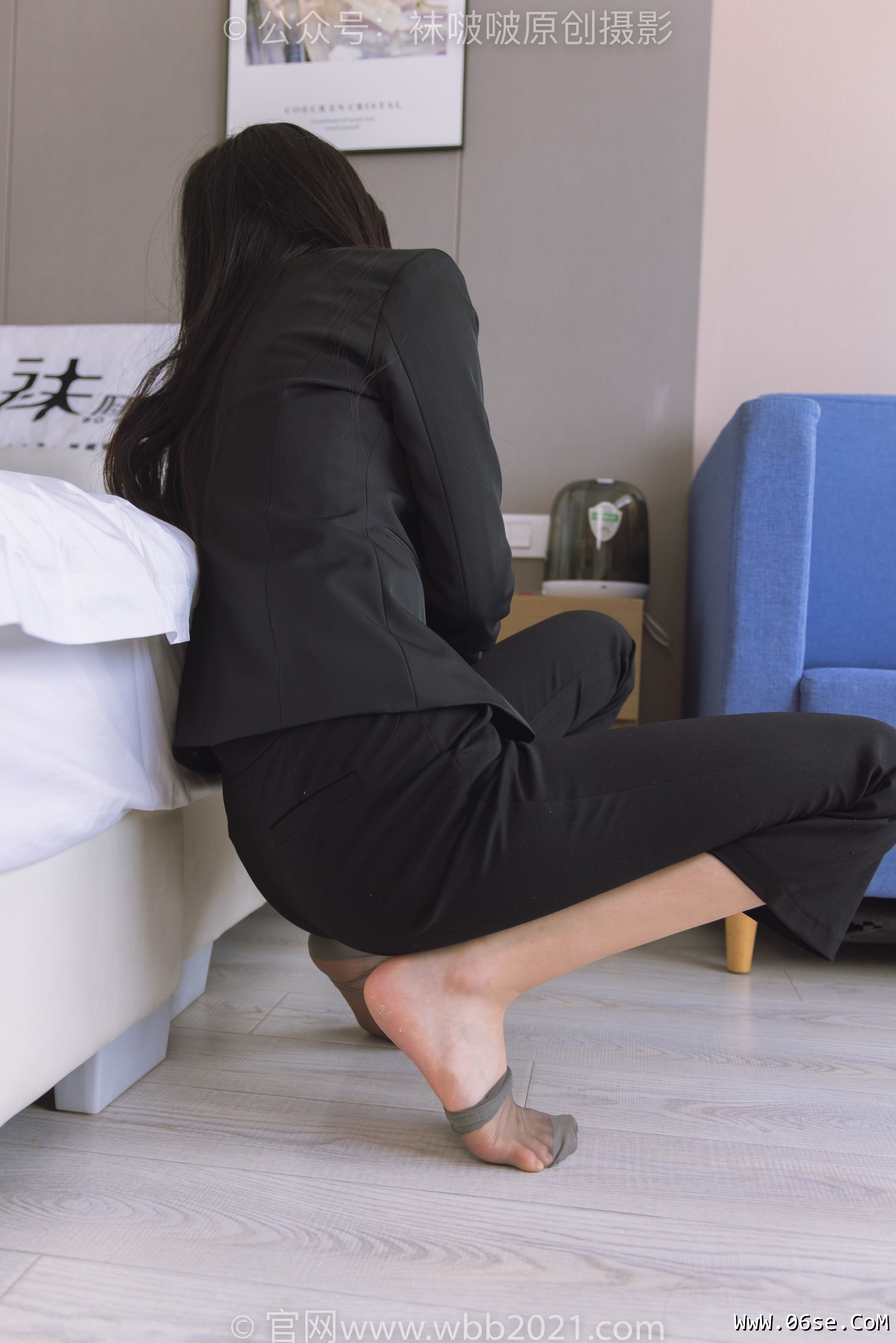 图片[166]-BoBoSocks袜啵啵 No.245 小甜豆 -高跟鞋、短灰丝、半蹲镜头较多[299P]-六色网