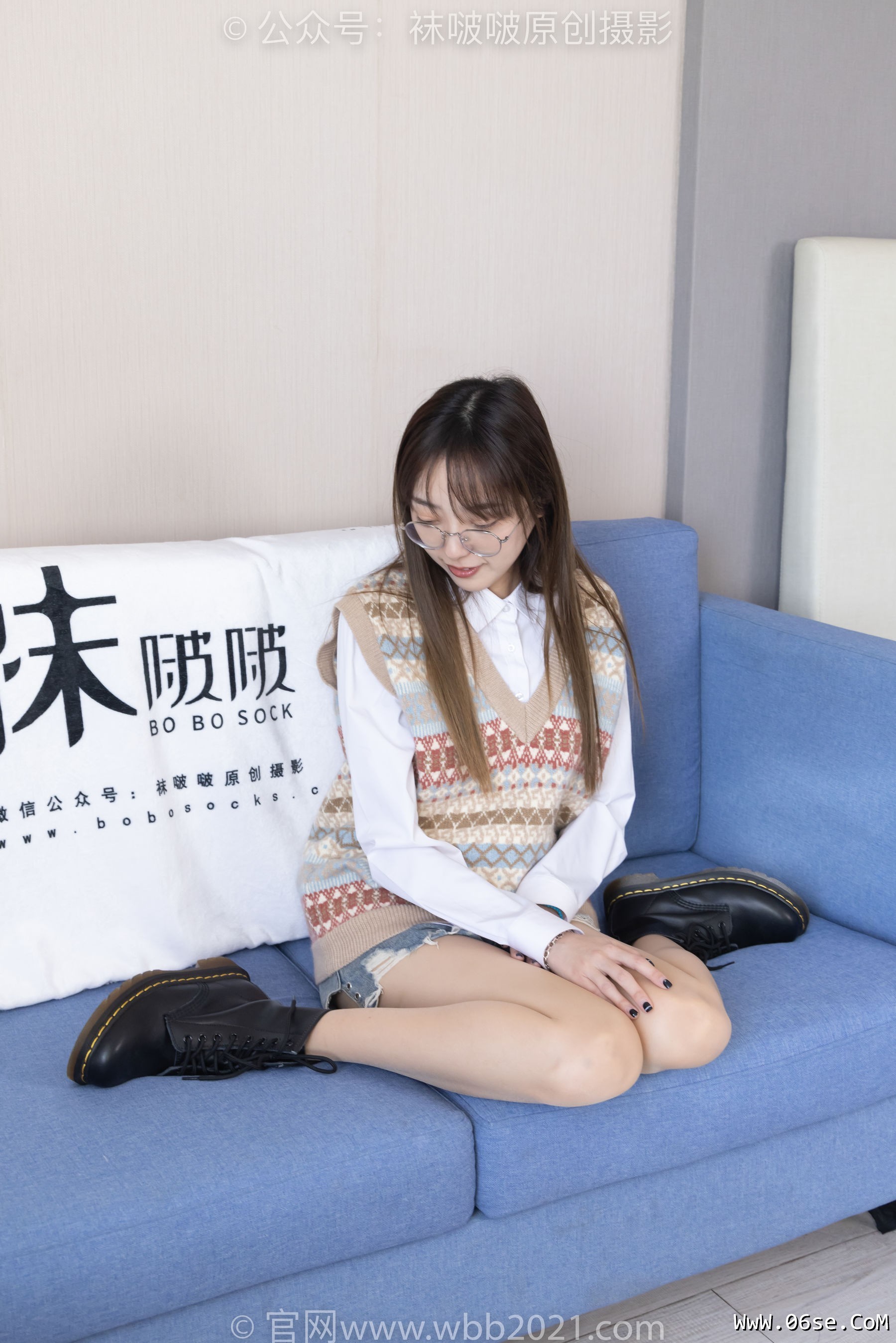 图片[114]-BoBoSocks袜啵啵 No.316 稚予 -运动鞋、马丁靴、肉丝[160P]-六色网