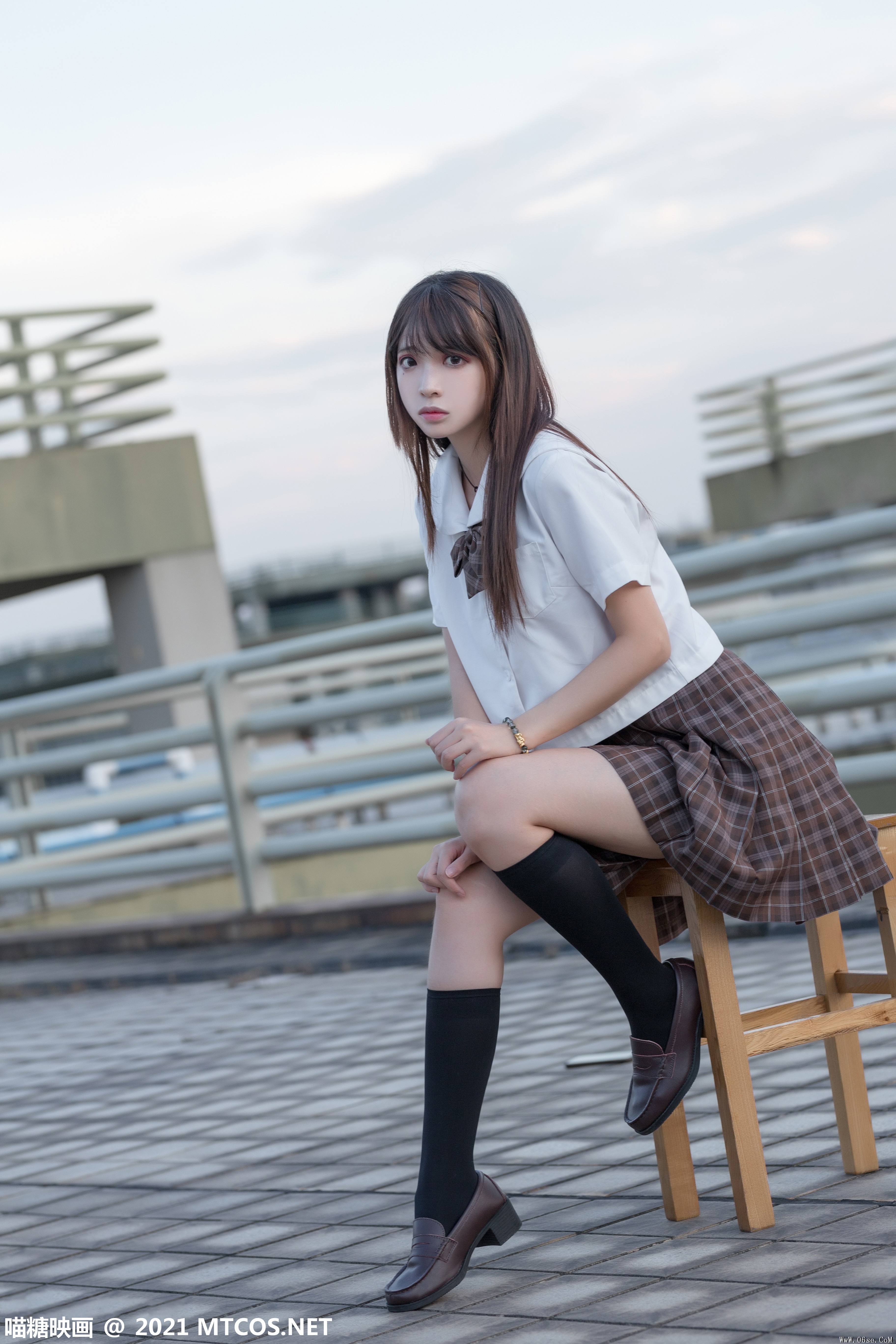 图片[22]-喵糖映画 VOL.375 忧郁少女[34P／358MB]-六色网