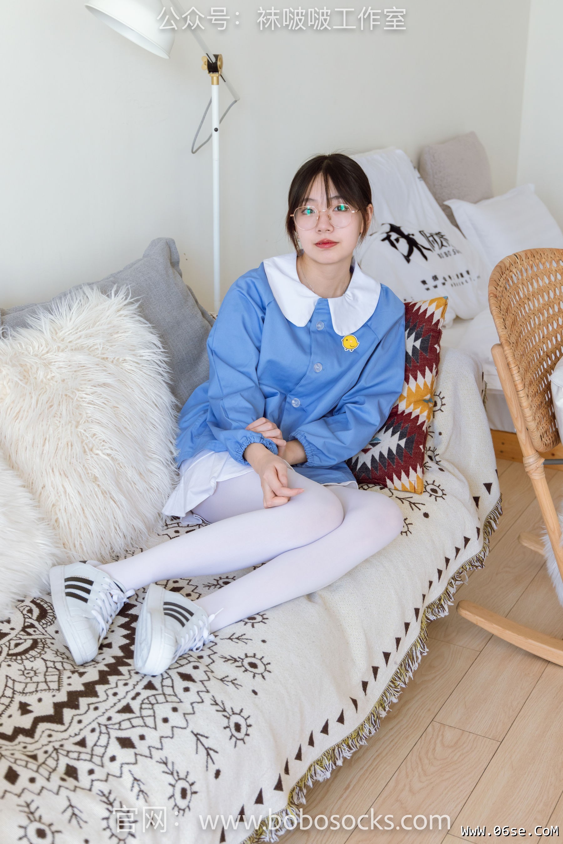 图片[39]-BoBoSocks袜啵啵 No.093 小甜豆-贝壳头、厚白丝[132P]-六色网