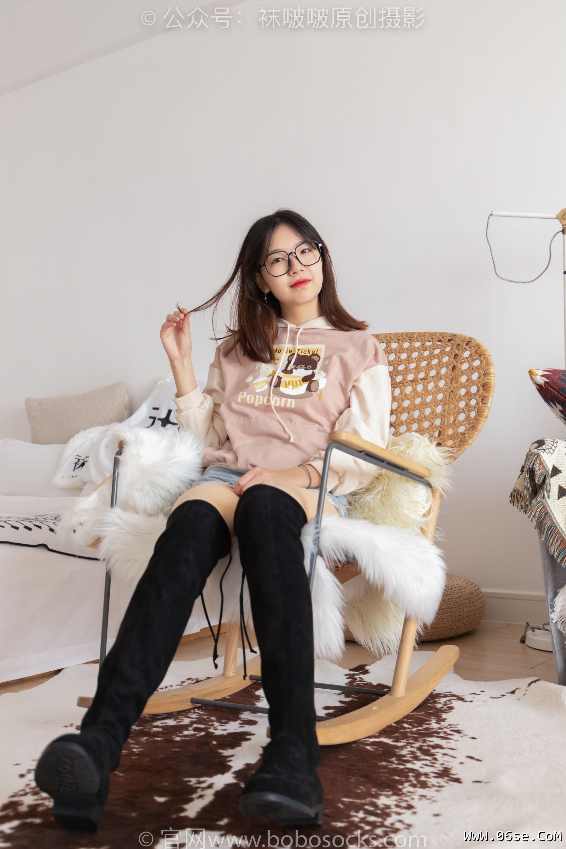 图片[130]-BoBoSocks袜啵啵 No.218 小甜豆-长靴、厚肉丝[140P]-六色网