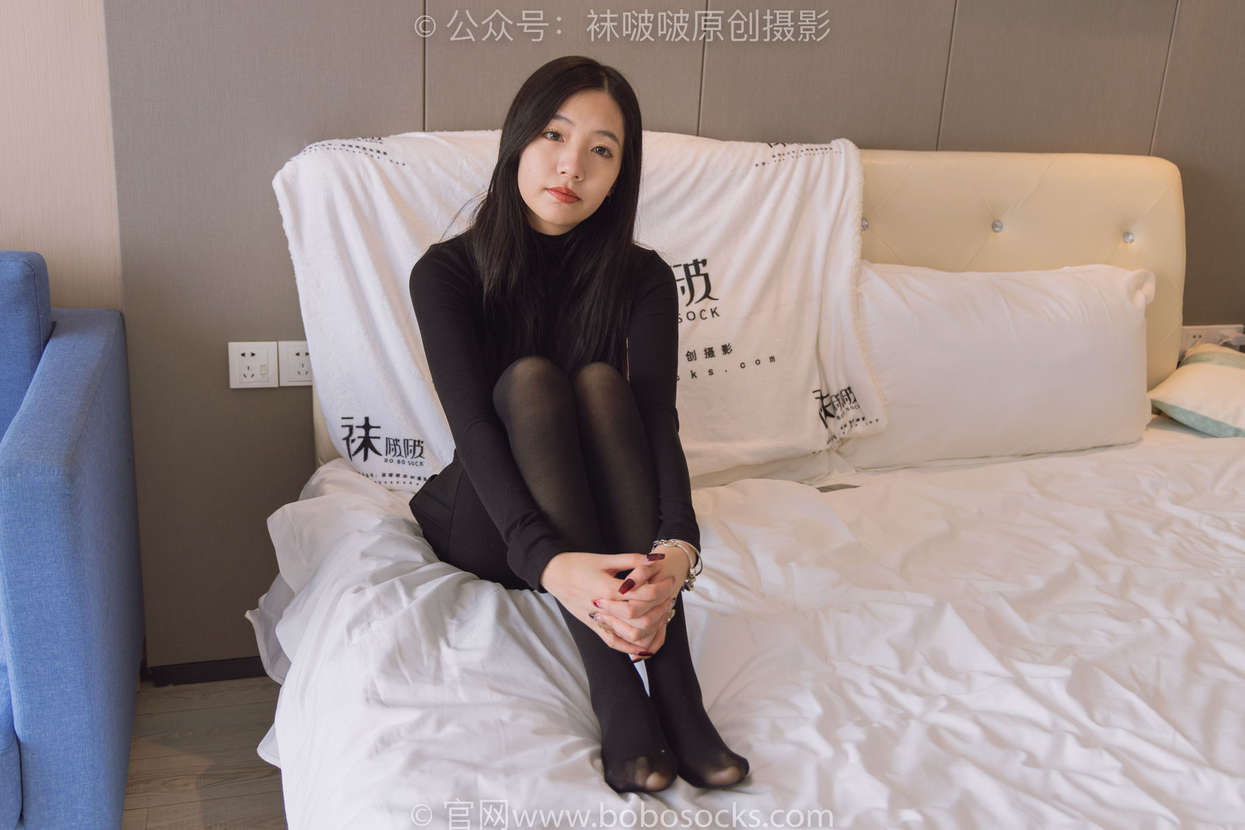图片[122]-BoBoSocks袜啵啵 No.184 小甜豆-黑皮鞋、厚黑丝[140P]-六色网