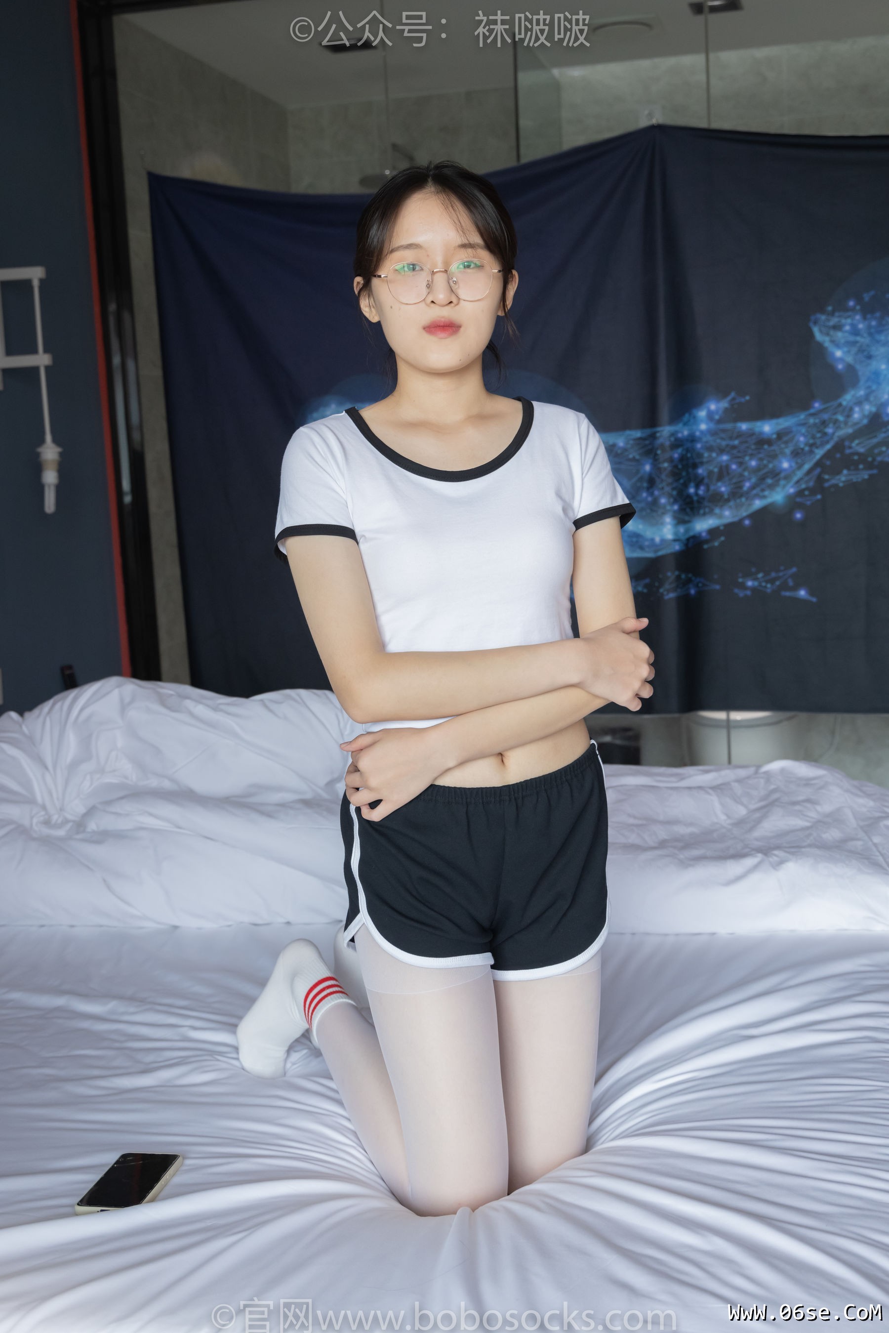 图片[61]-BoBoSocks袜啵啵 积分限定作品004 熊熊-板鞋、白棉袜、白丝[139P]-六色网