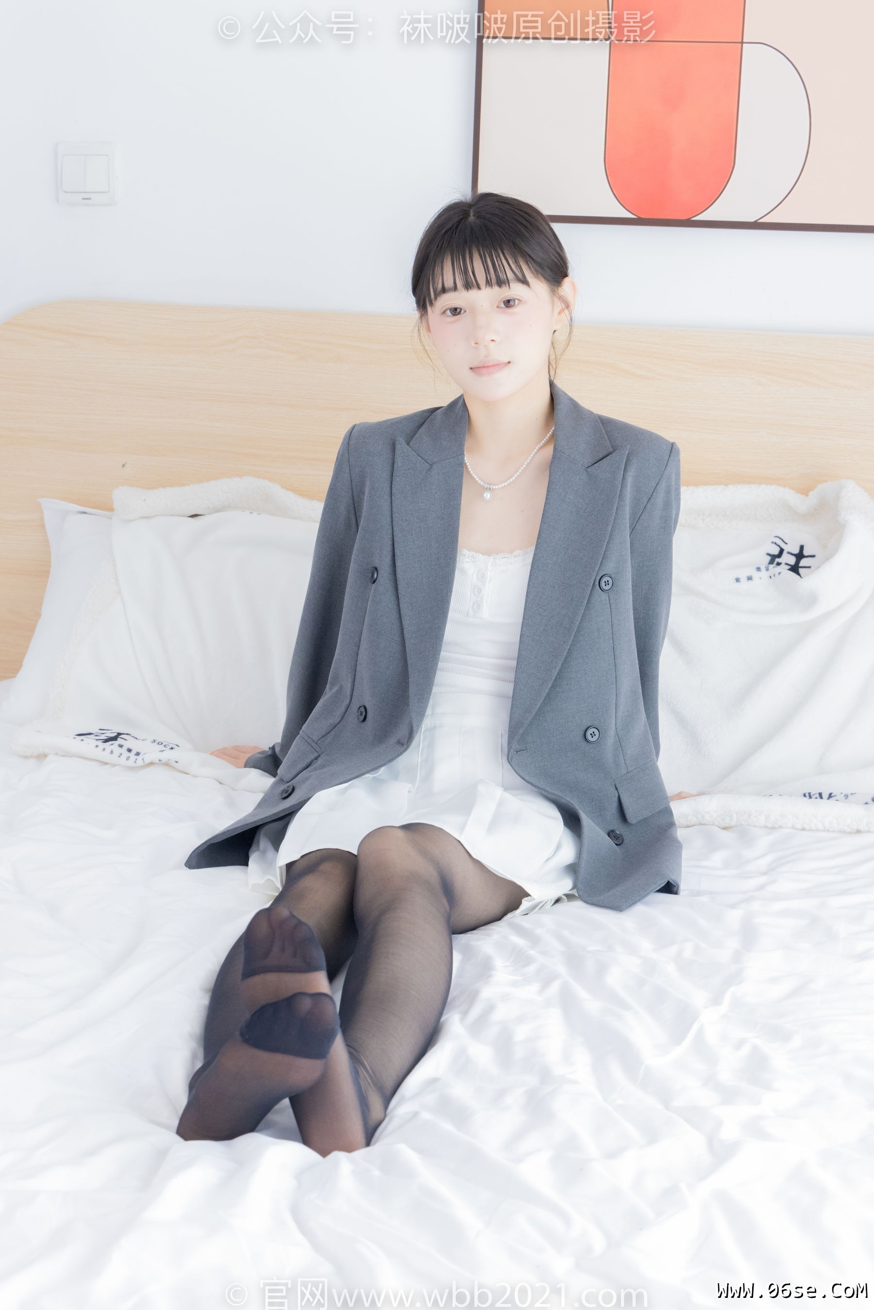 图片[145]-BoBoSocks袜啵啵 No.404 糯米 -板鞋、黑丝、ol风[145P]-六色网