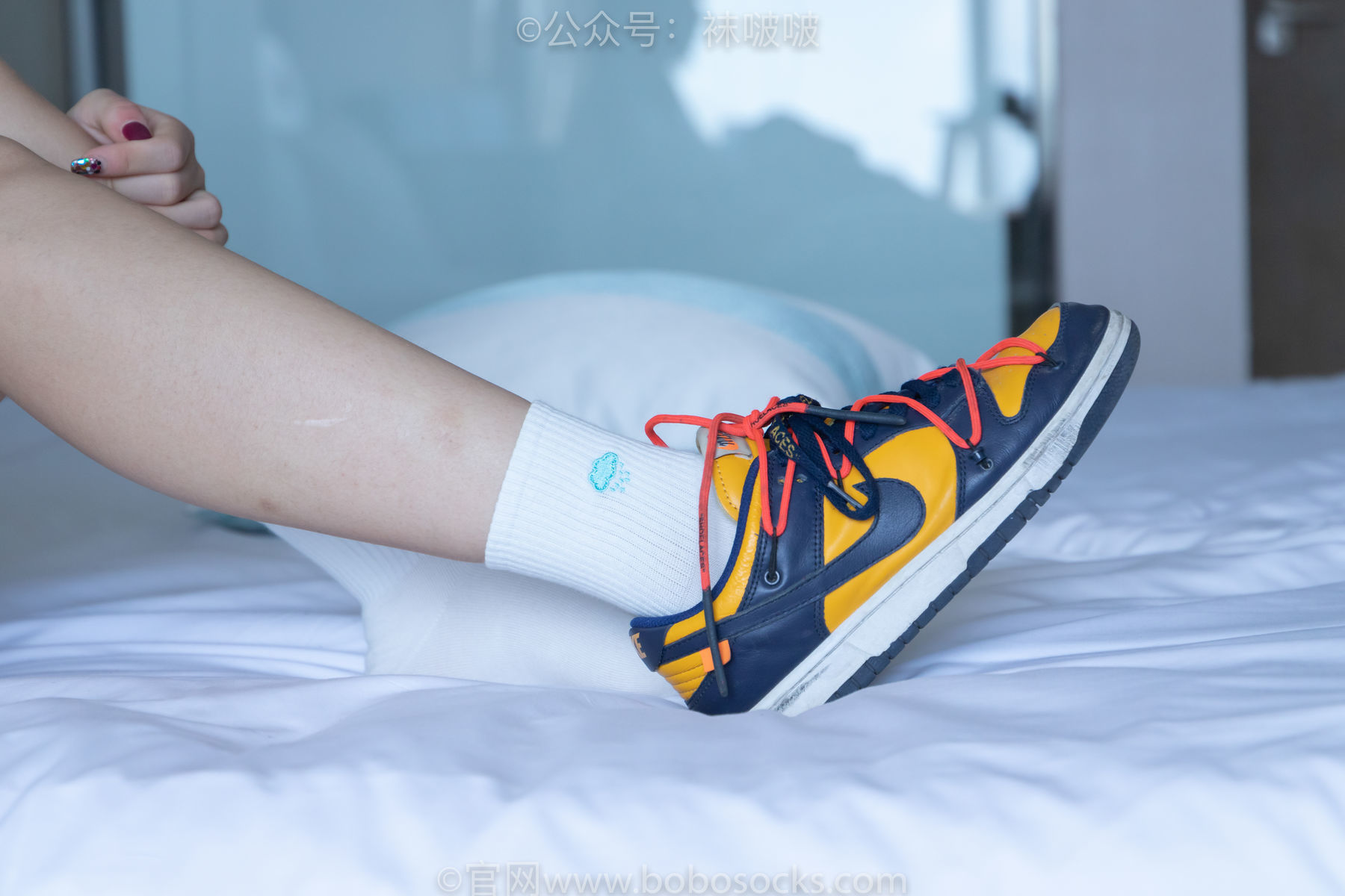图片[31]-BoBoSocks袜啵啵 No.009 果冻-耐克板鞋、白棉袜、裸足[130P]-六色网
