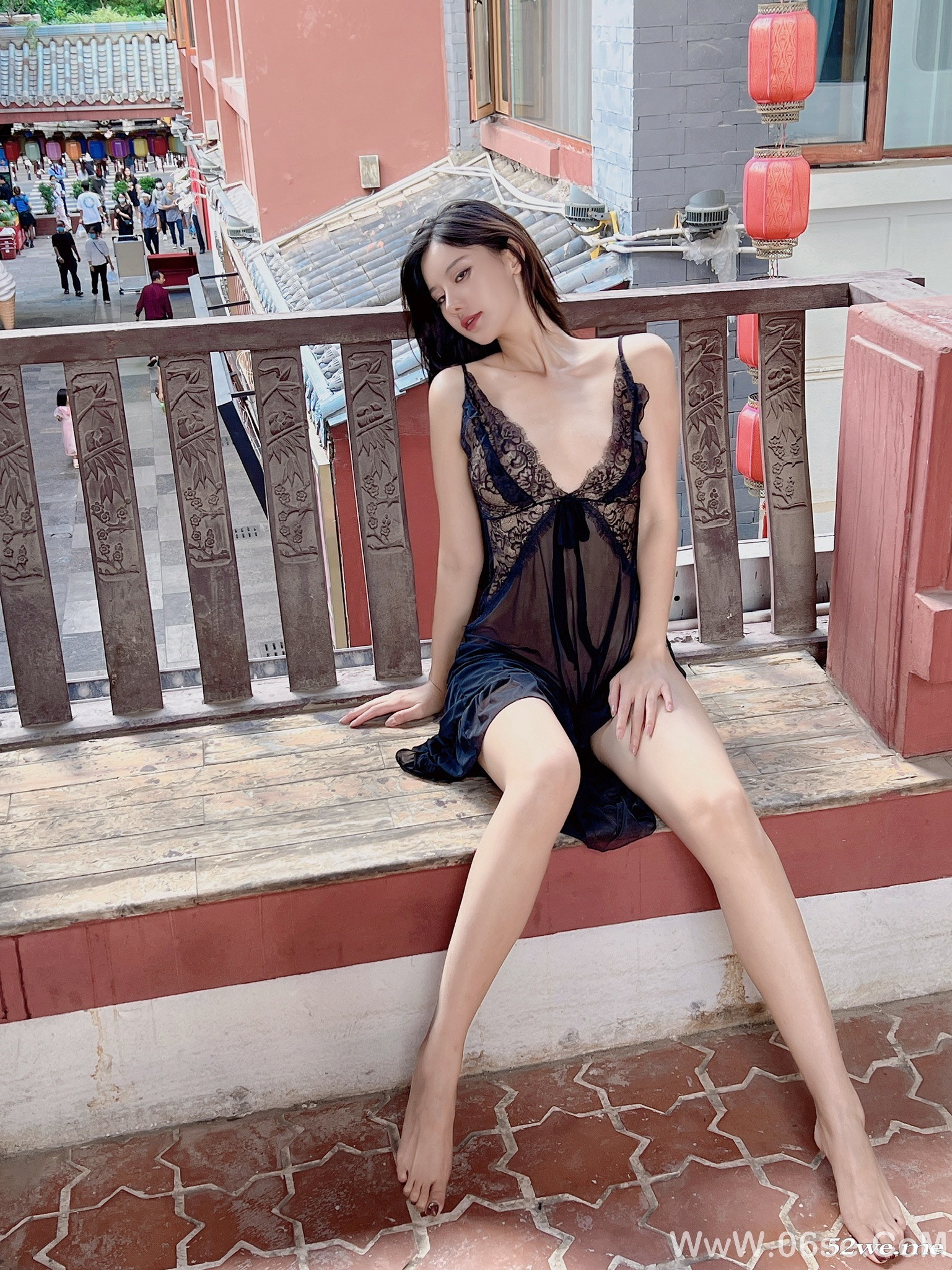 图片[4]-就是阿朱啊 – NO.030 人来人往[18P]-六色网