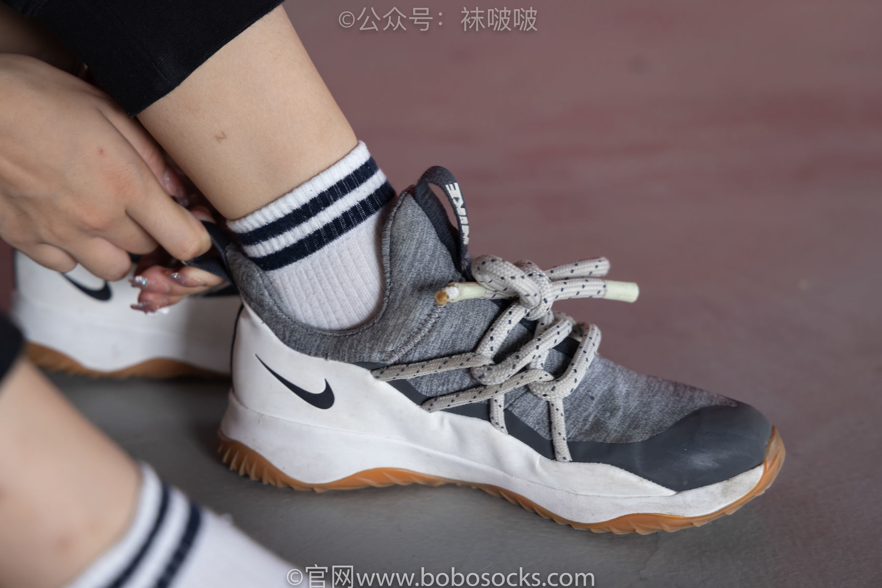 图片[133]-BoBoSocks袜啵啵 No.018 木木-运动鞋、白棉袜、裸足[136P]-六色网