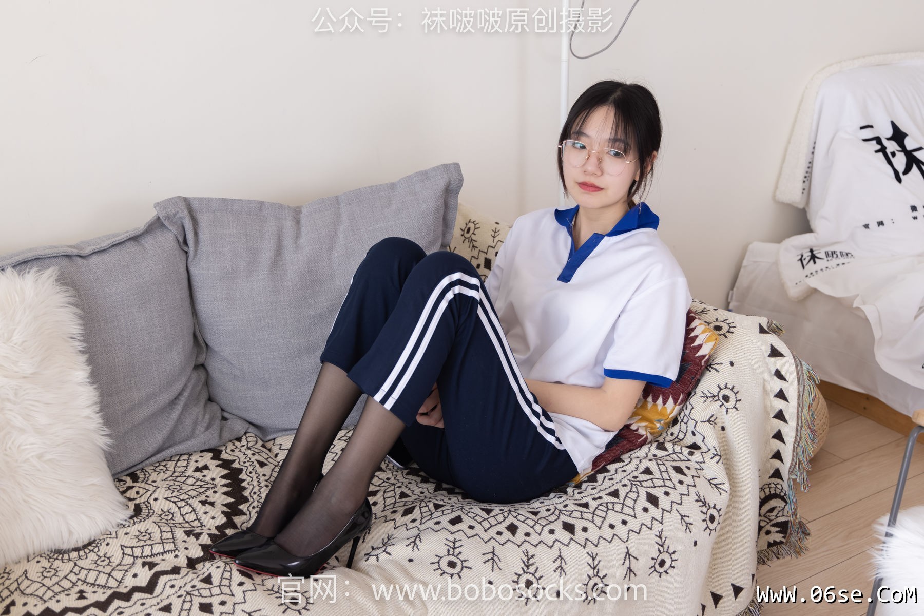 图片[80]-BoBoSocks袜啵啵 No.135 小甜豆-高跟鞋、黑丝、裸足[140P]-六色网