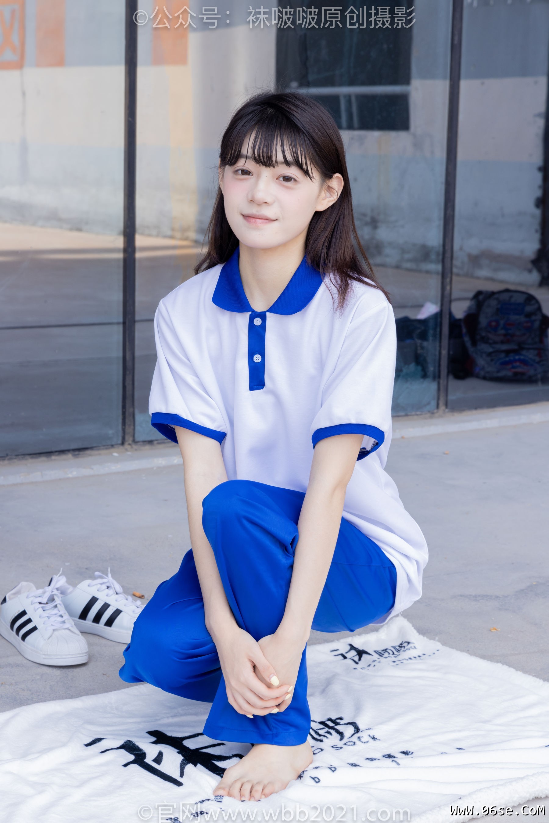 图片[27]-BoBoSocks袜啵啵 No.393 糯米 -板鞋、白棉袜、裸足、校服[150P]-六色网