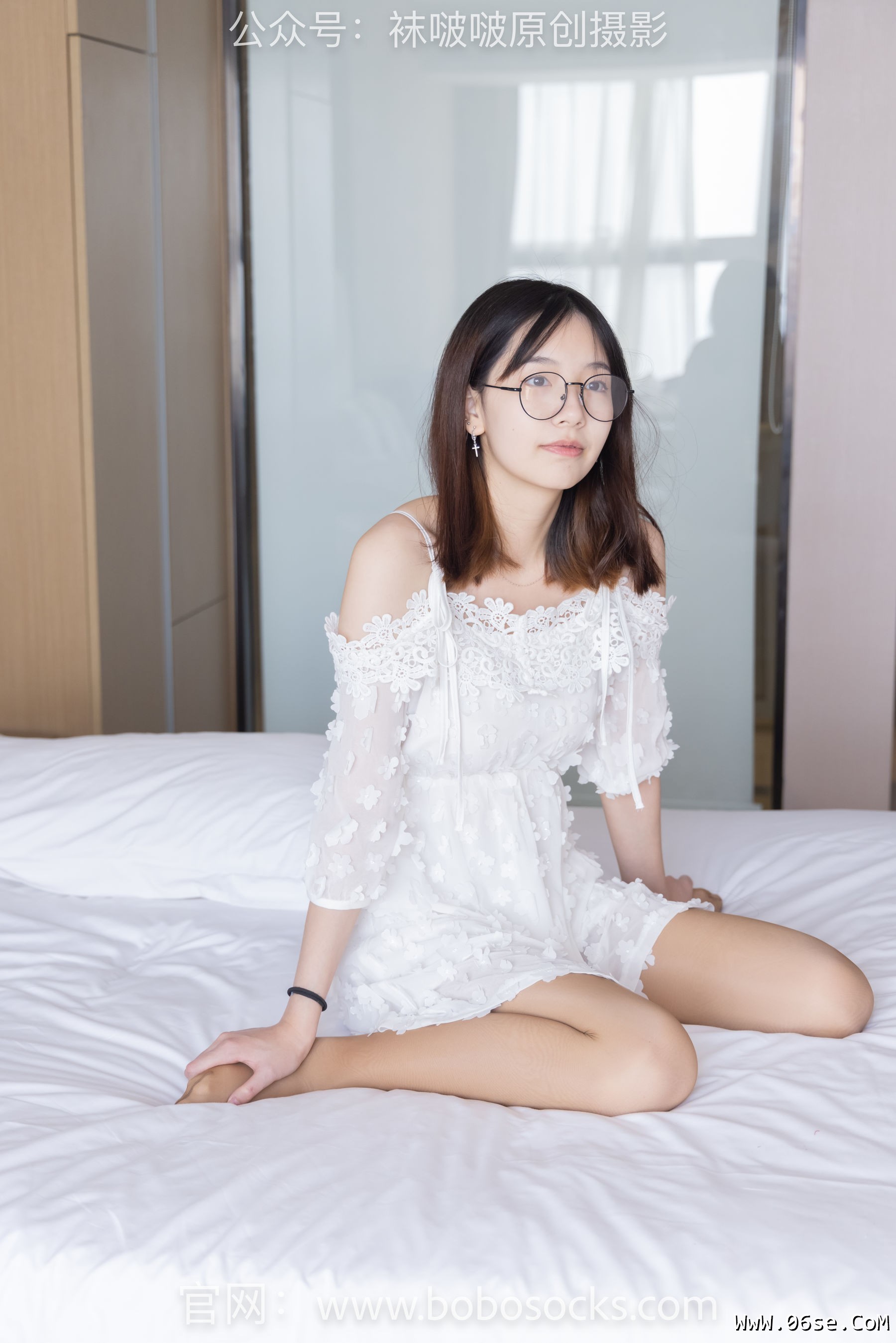 图片[4]-BoBoSocks袜啵啵 No.149 小甜豆-高跟鞋、咖啡色丝袜、肉丝打底[149P]-六色网