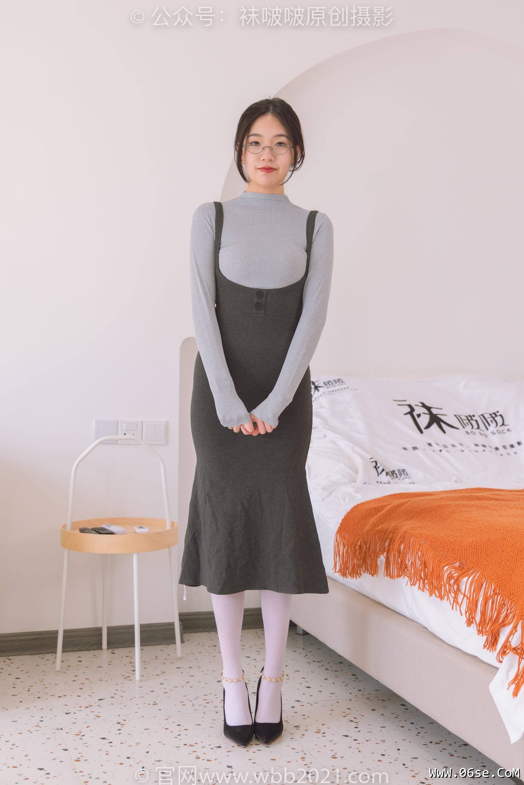 图片[36]-BoBoSocks袜啵啵 No.242 小甜豆-高跟鞋、厚白丝[140P]-六色网