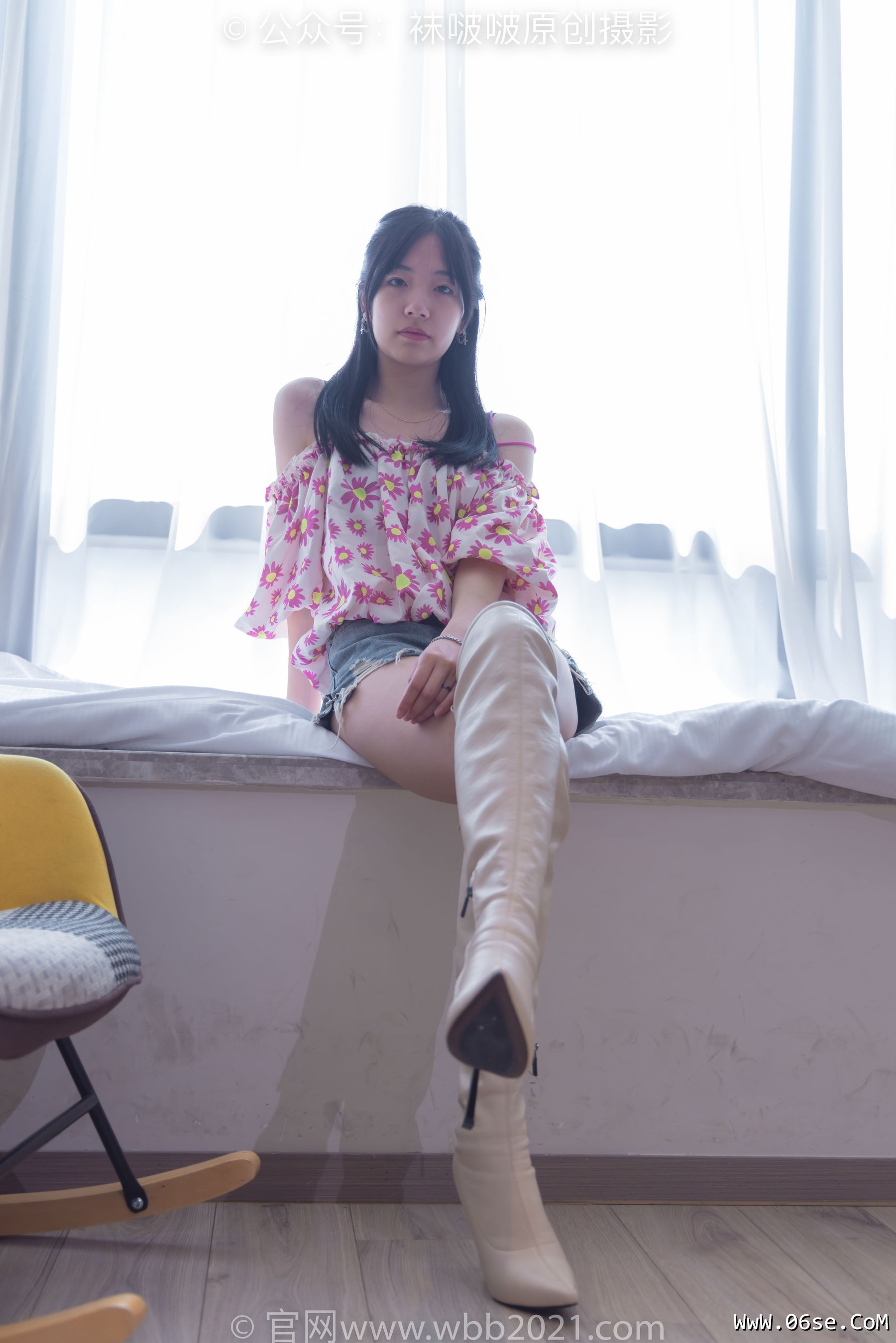 图片[88]-BoBoSocks袜啵啵 No.308 小甜豆 -长靴、白棉袜、裸足[170P]-六色网