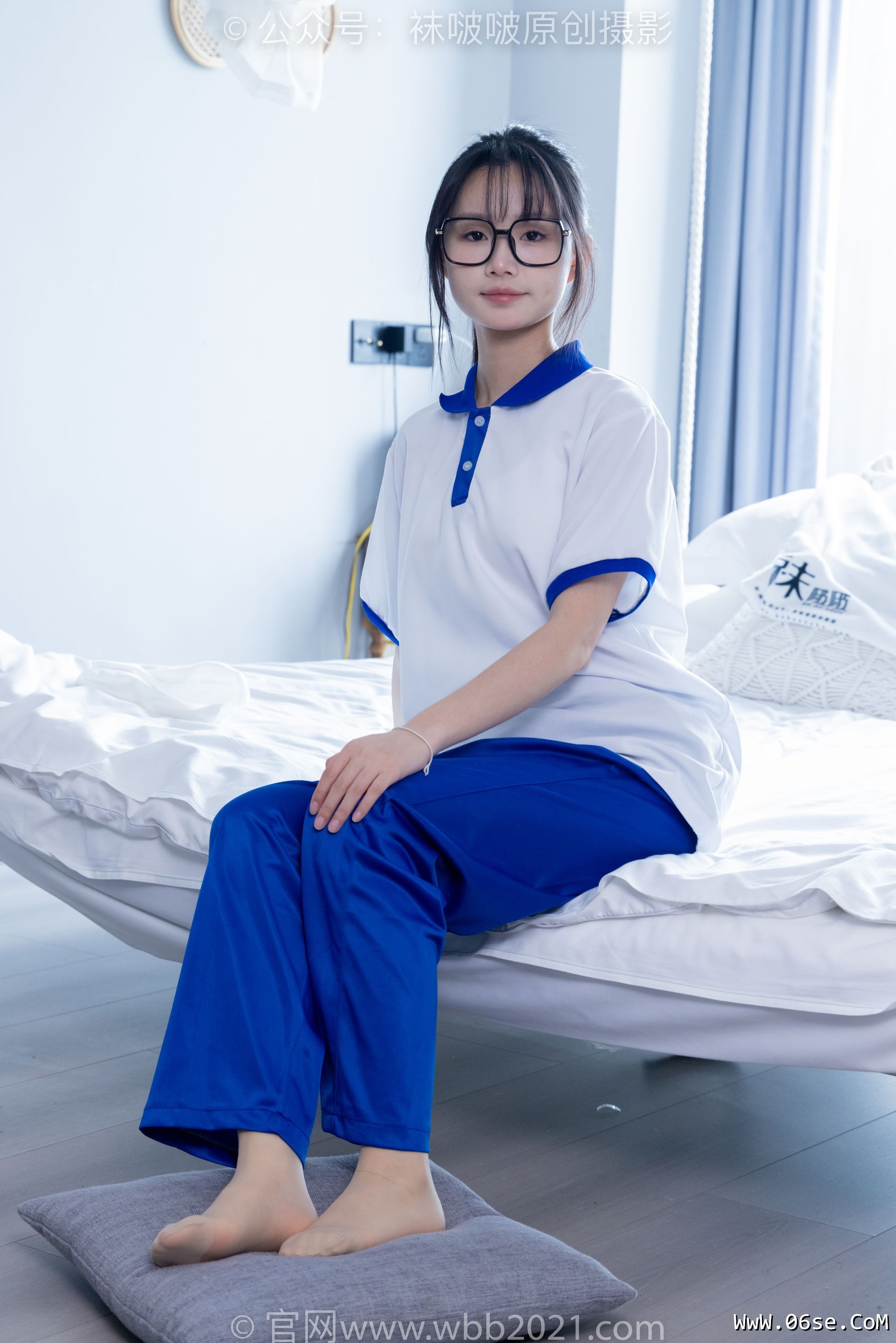 图片[41]-BoBoSocks袜啵啵 No.351 甜甜圈 -板鞋、白棉袜、肉丝、校服裤里丝[150P]-六色网