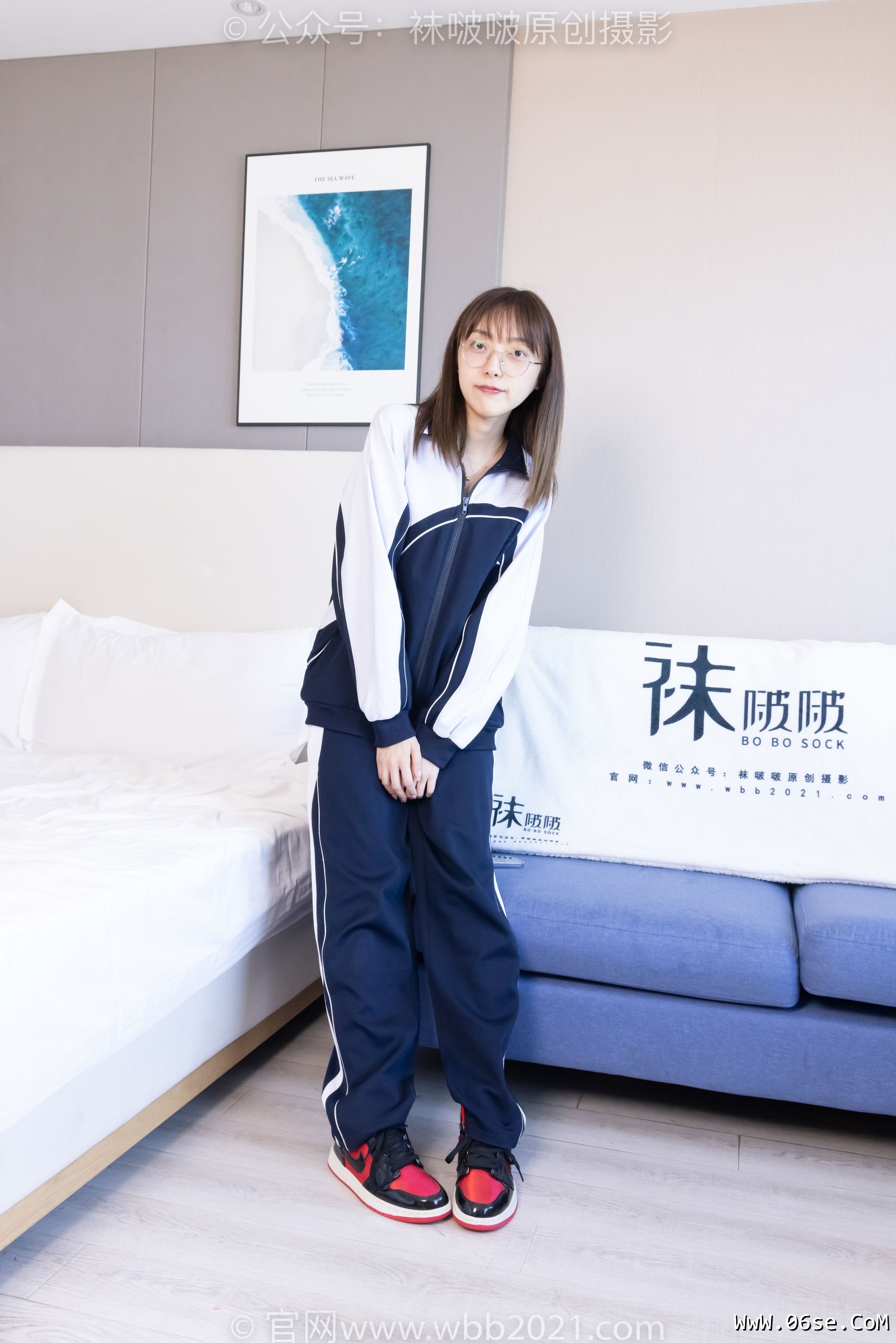 图片[74]-BoBoSocks袜啵啵 No.398 稚予 -板鞋、白船袜、裸足、裸足[150P]-六色网
